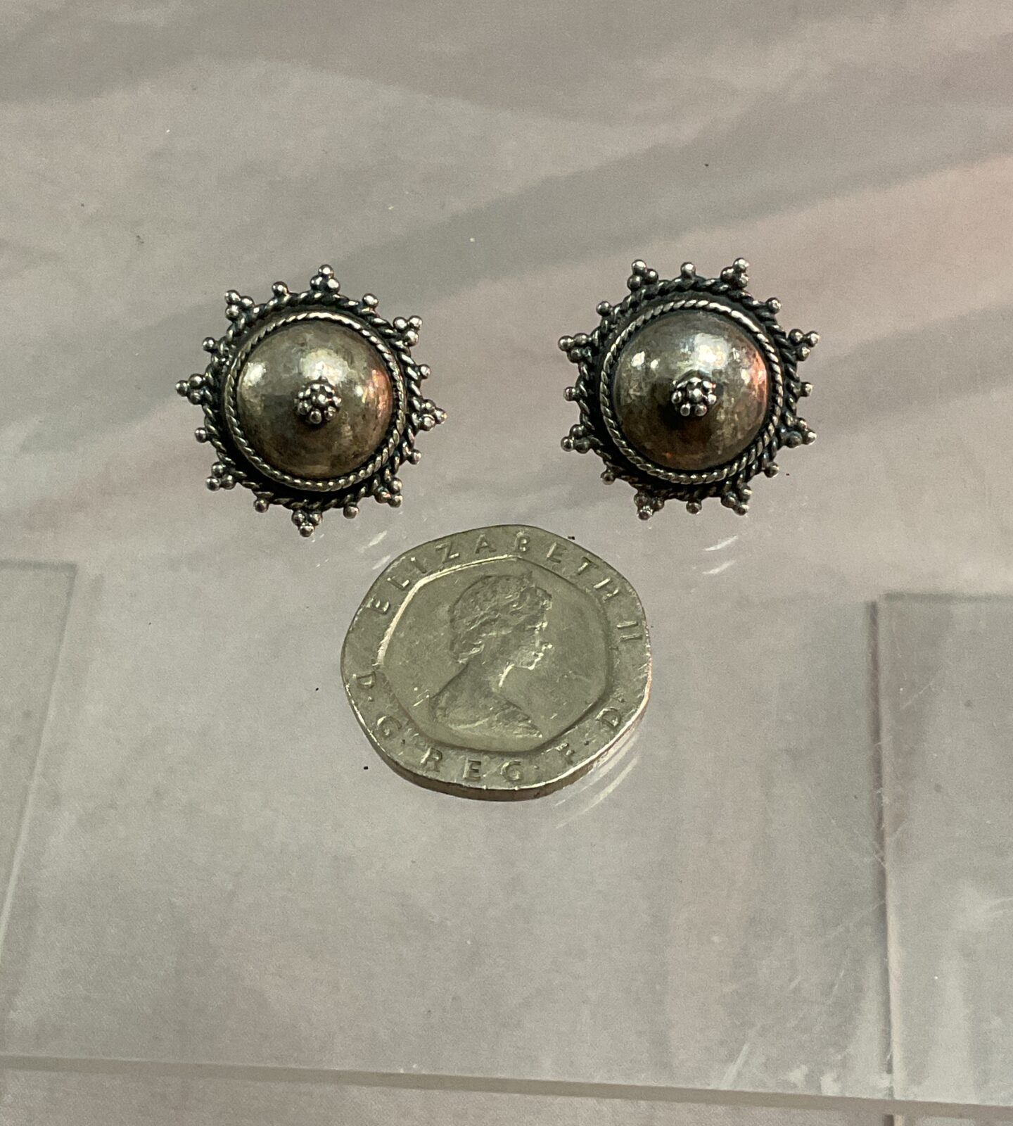 Pair of 925 Silver Stud Earrings