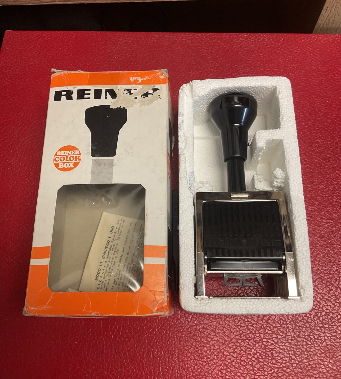 Reiner b6 mechanical stamp