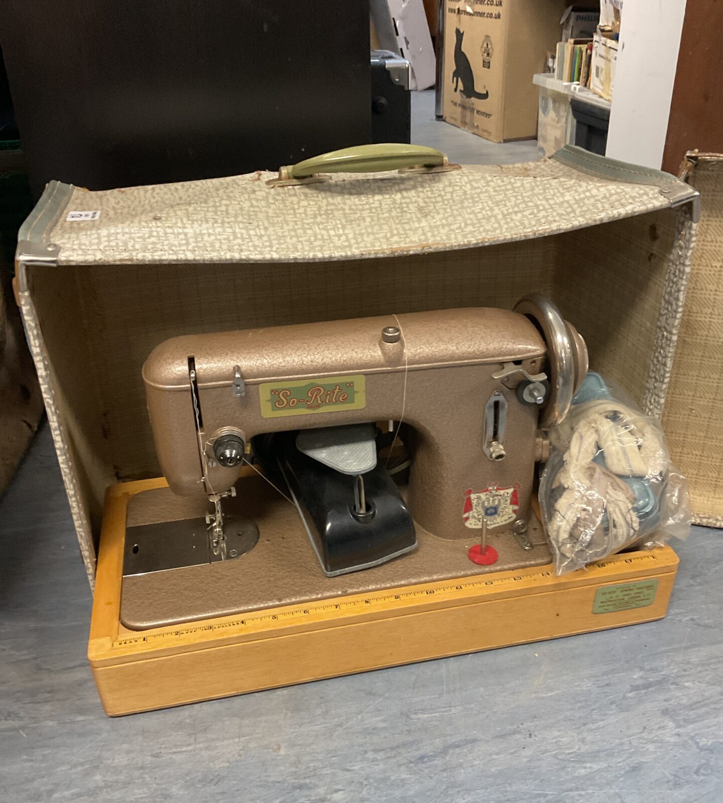 Vintage so rite sewing machine