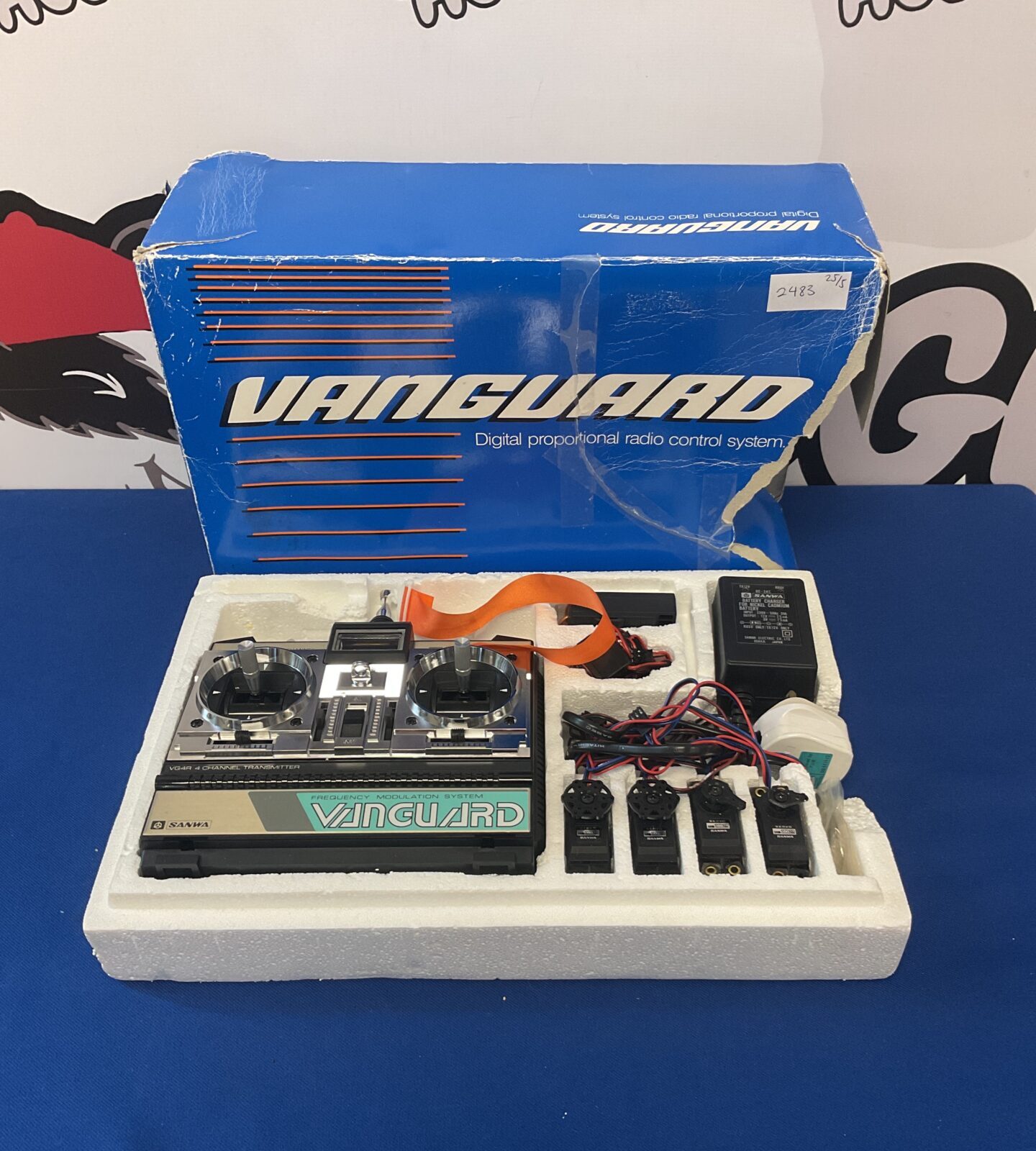 Vanguard digital proportional radio control system