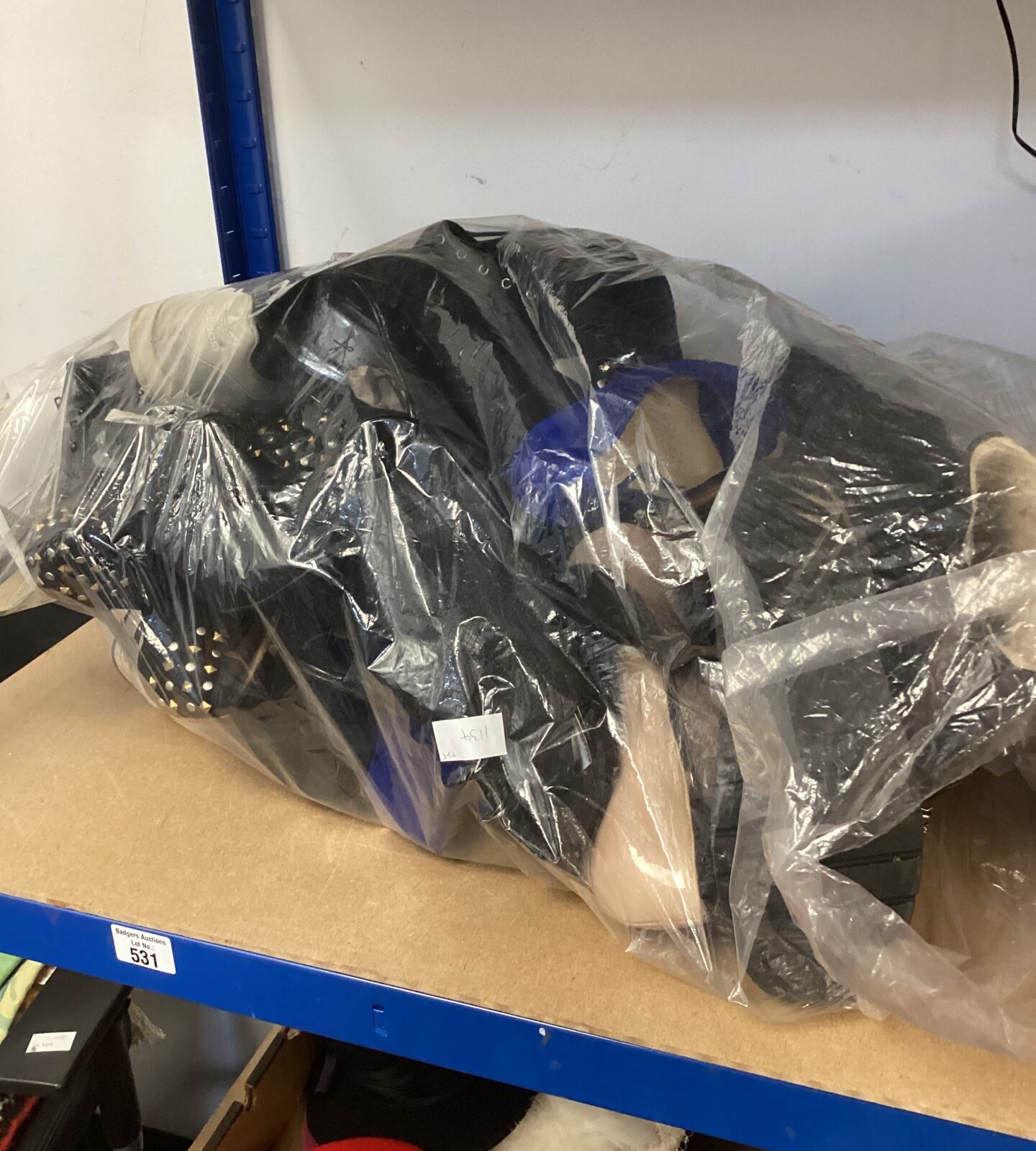 Large quantity of ladies shoes inc boots & heels
