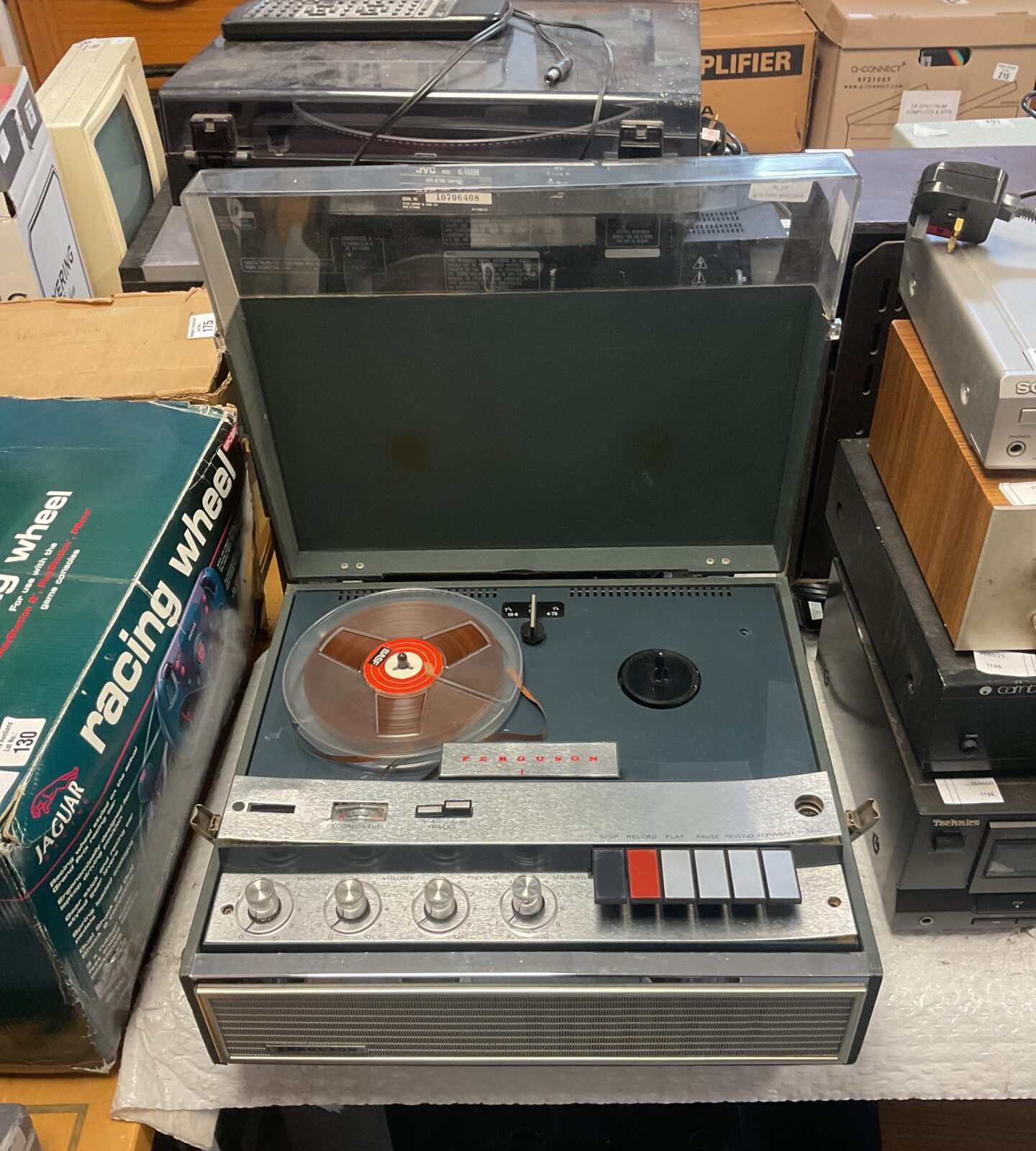 Vintage Ferguson reel 2 reel tape recorder