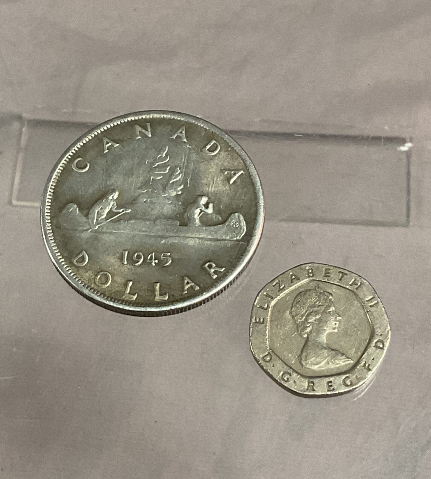 1945 Canada Silver Dollar