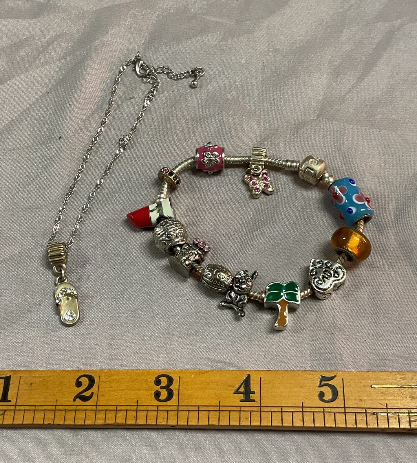 Two Charm Bracelets