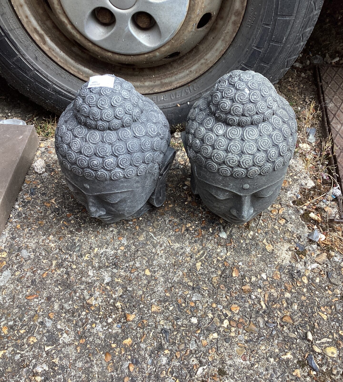 Two Buddha Heads