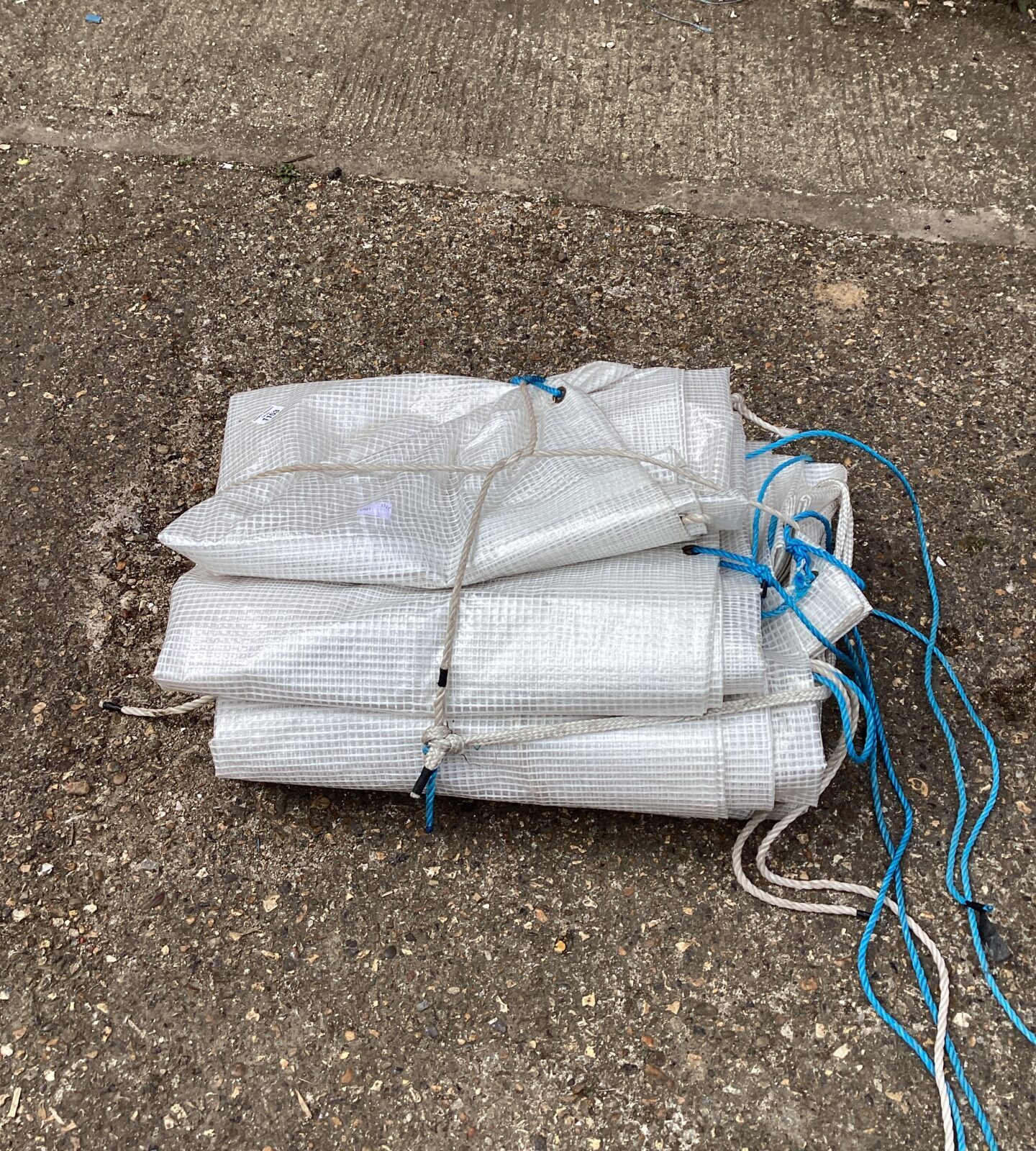 Heavy duty plastic sheeting