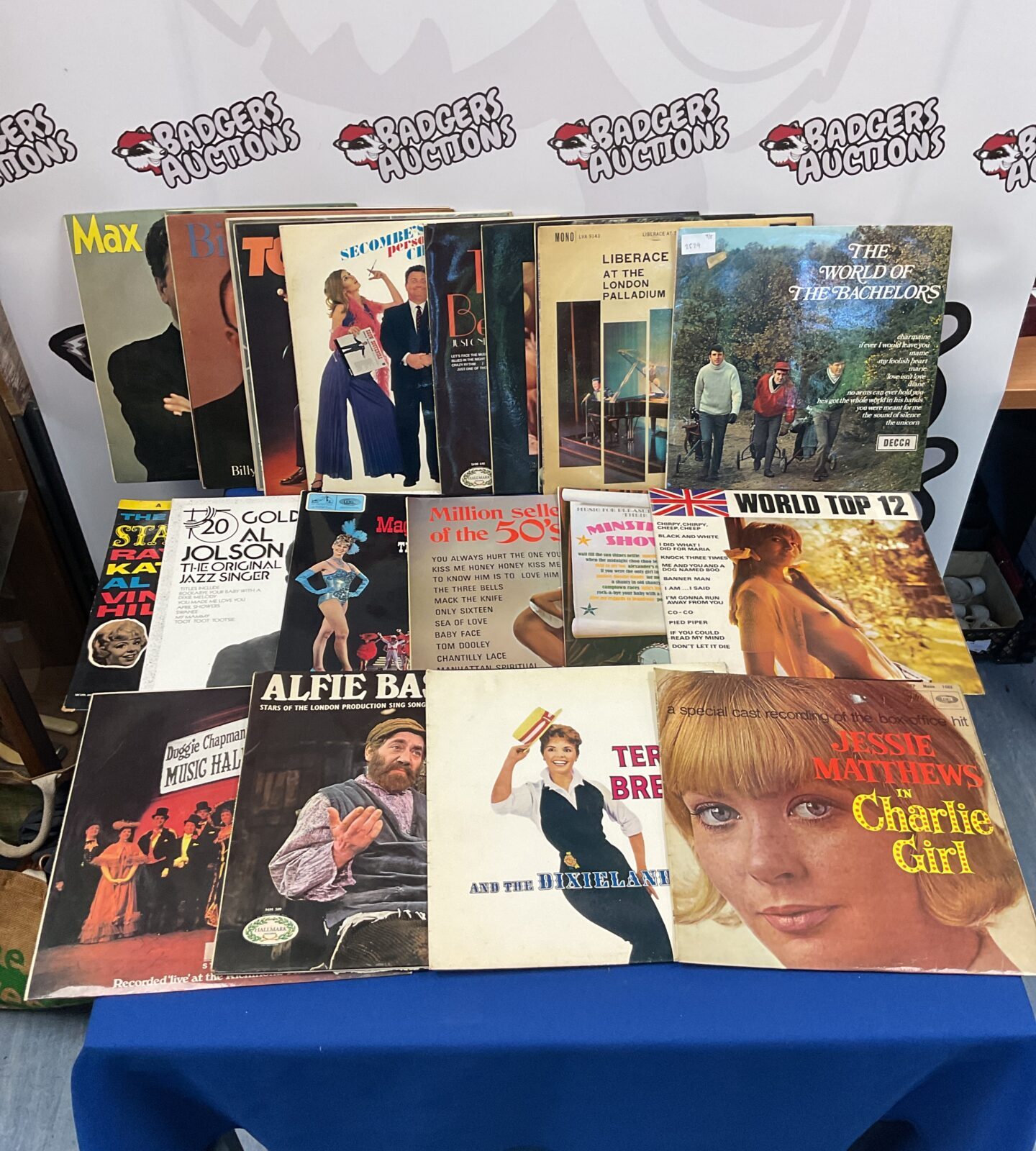 Selection of 12” vinyl records