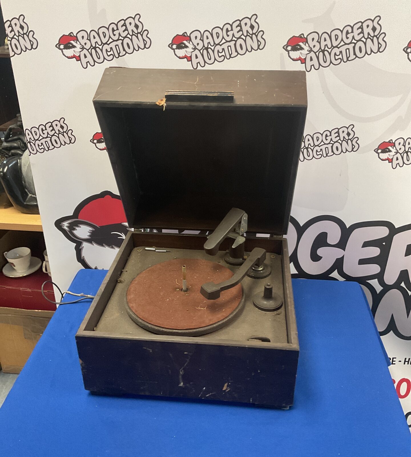 Vintage gramophone for restoration