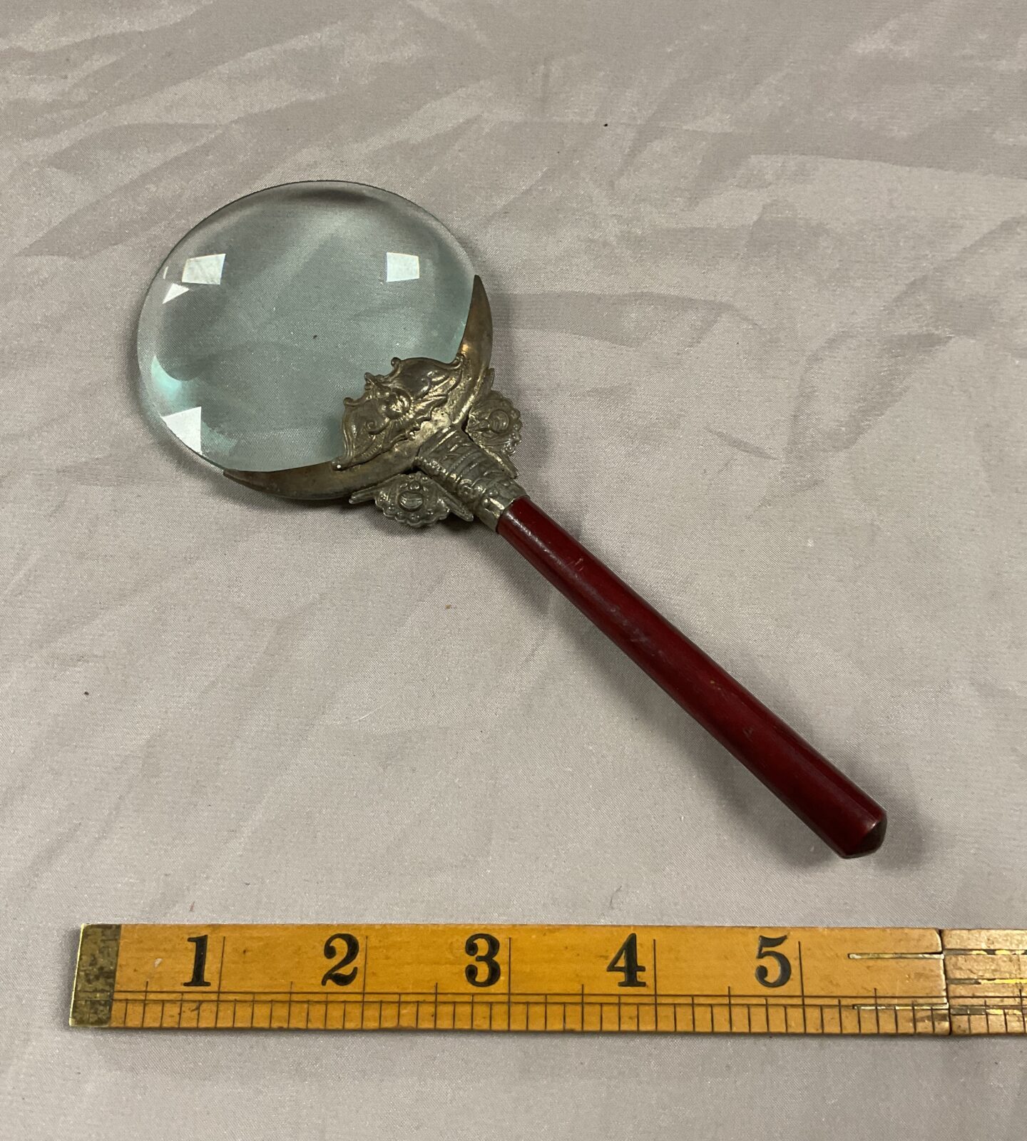 Vintage decorative magnifying glass