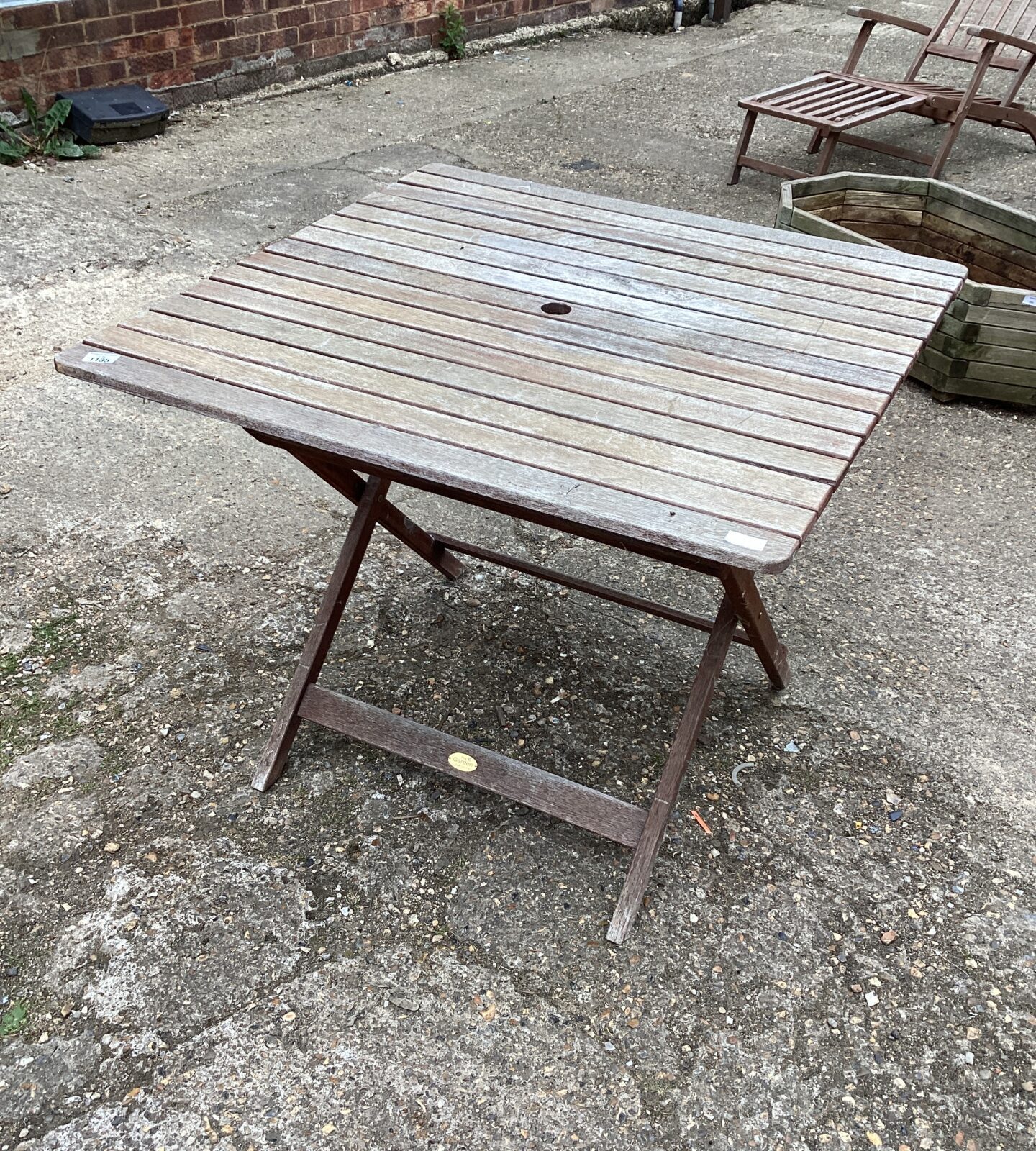 Wooden Garden Table