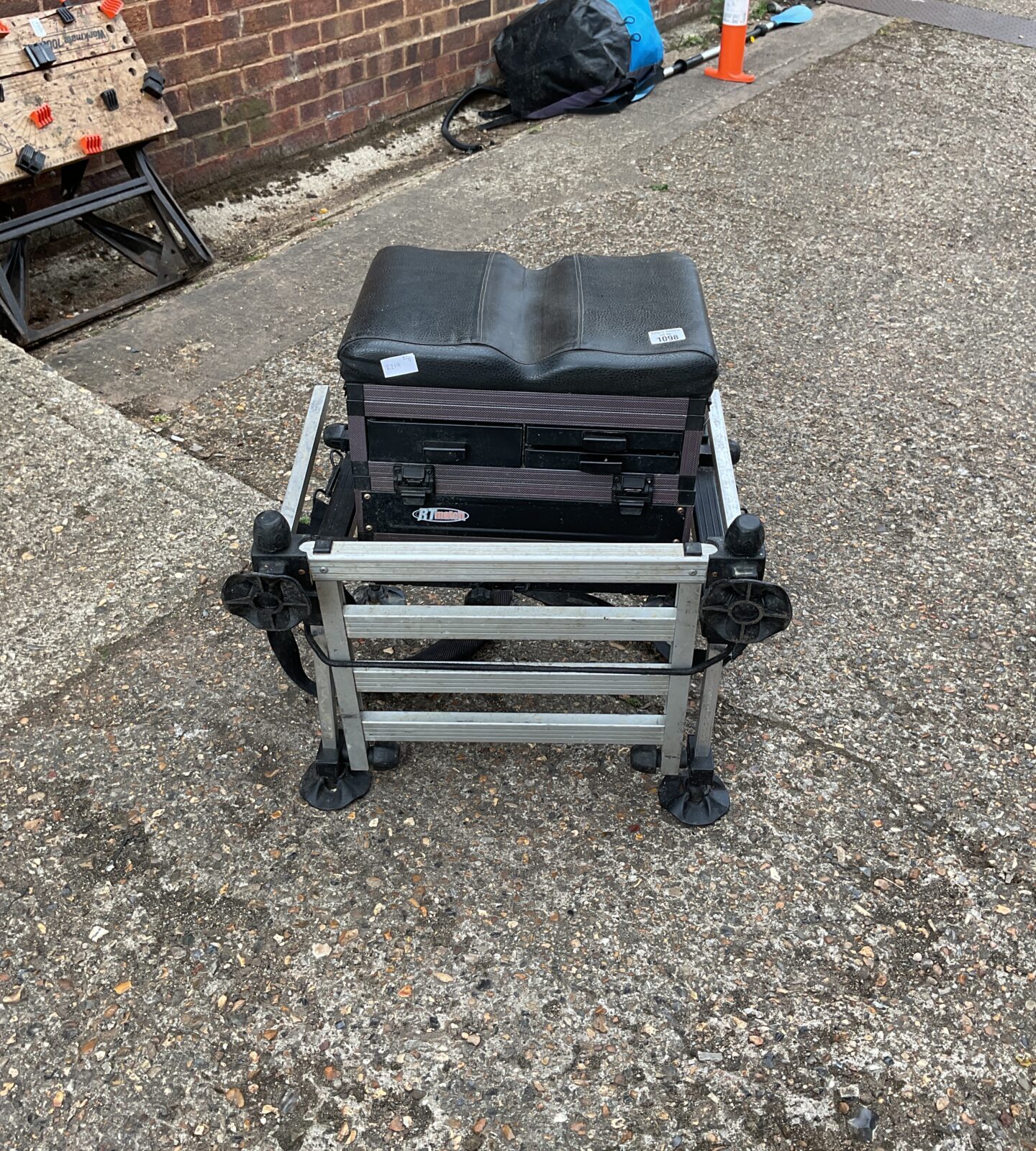 Carbonile fishing tackle box