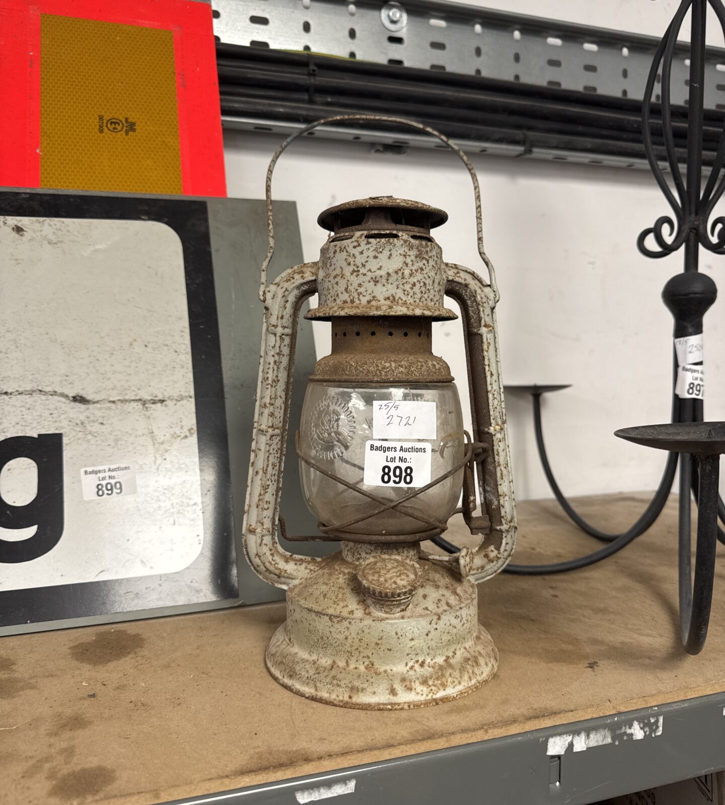 Vintage feuerhand German paraffin lantern