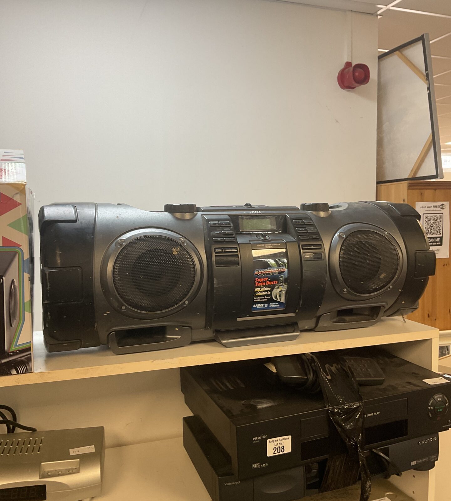 Jvc rv-nb70 cd ipod dock boombox