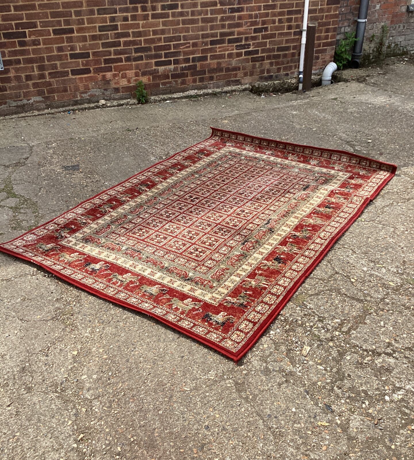 Royal classic red rug 160 x 235cm