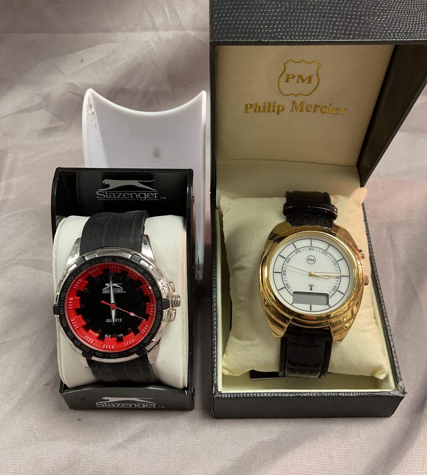 Slazenger Sport Watch and Phillip mercier Digital watch
