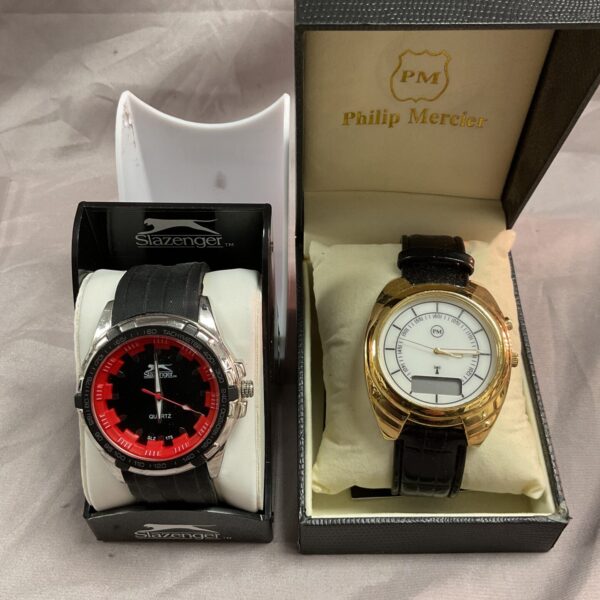 Slazenger Sport Watch and Phillip mercier Digital watch