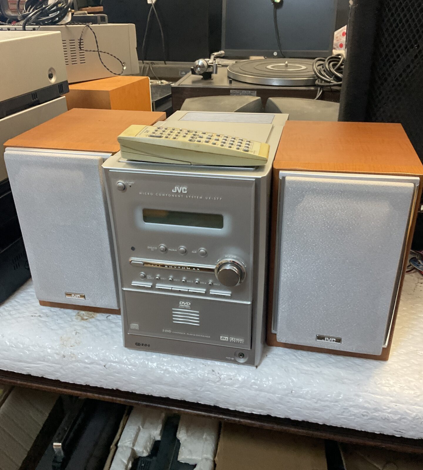 Jvc ux-s77 dvd changer hifi system