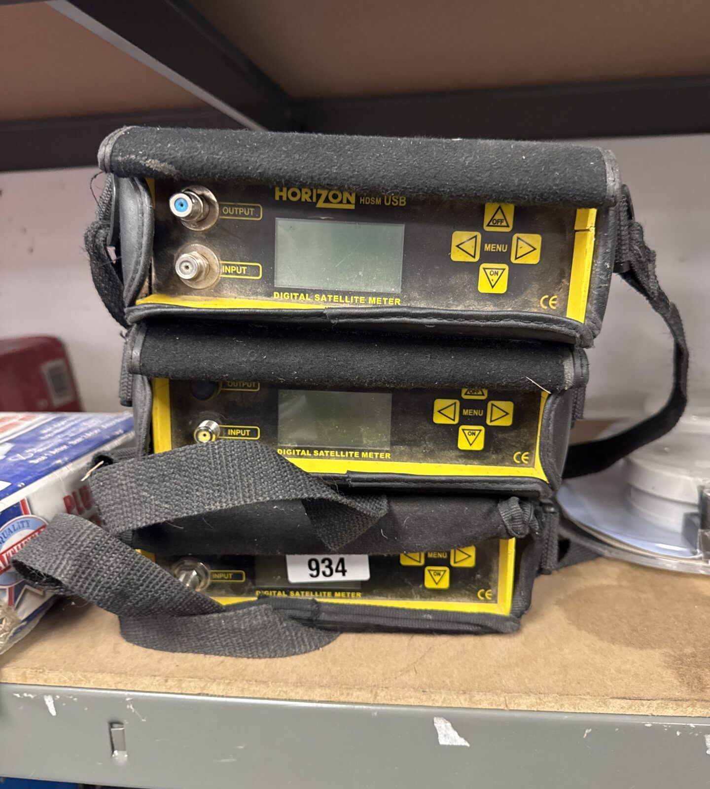 Three horizon digital satellite meters - untested
