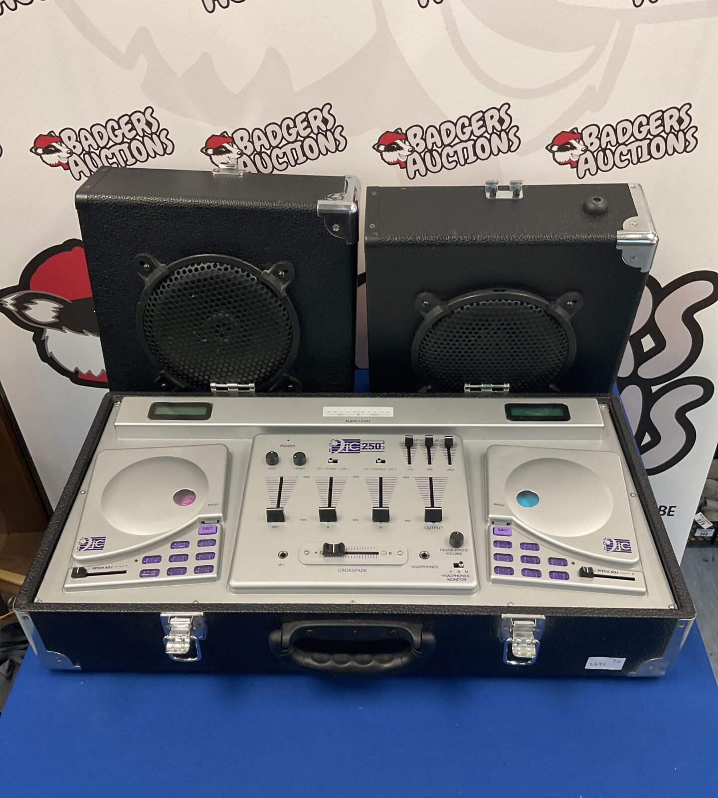 Djc 250 cdj system with speakers