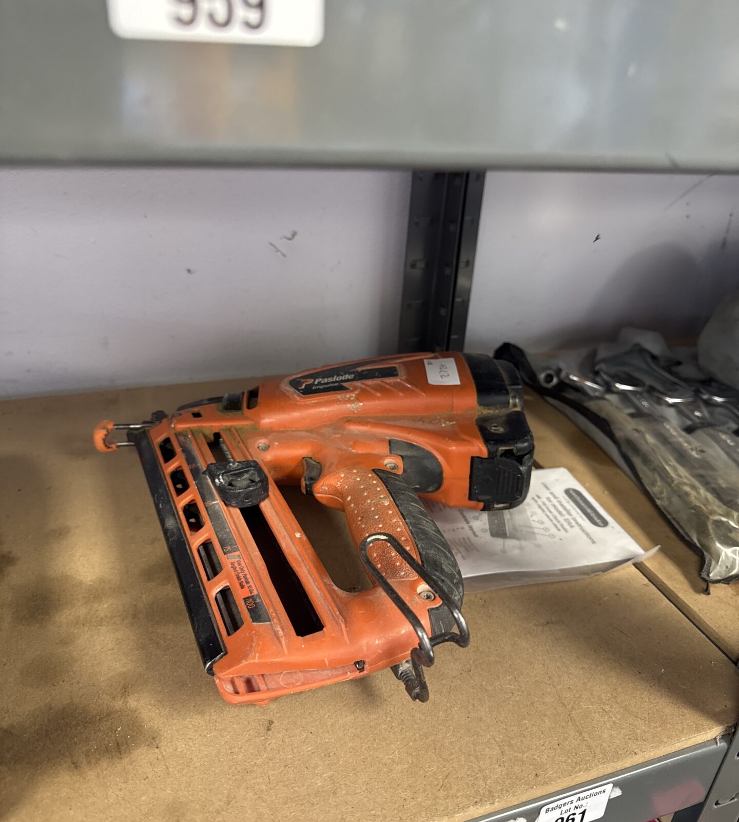Paslode cordless nail gun - body only, untested