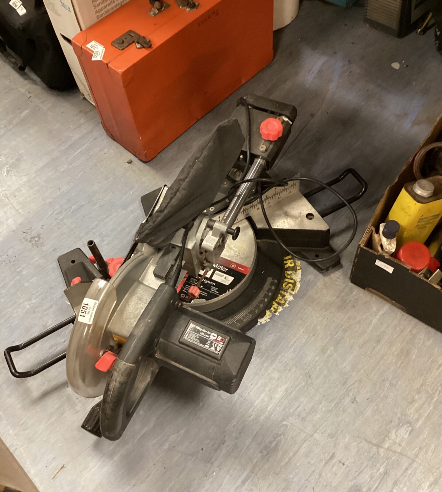 SIP group 10” sliding mitre saw with laser