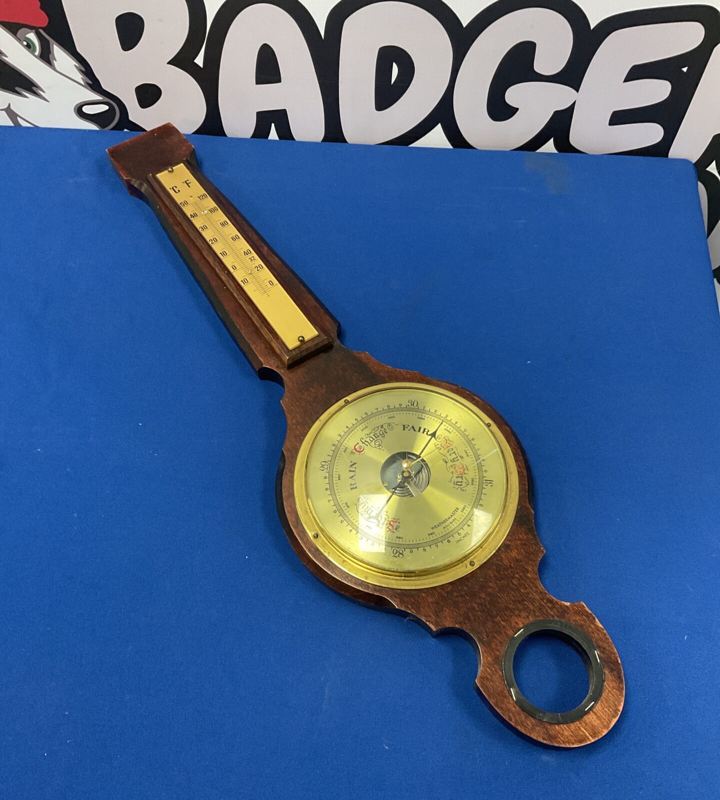 Weathermaster barometer for restoration