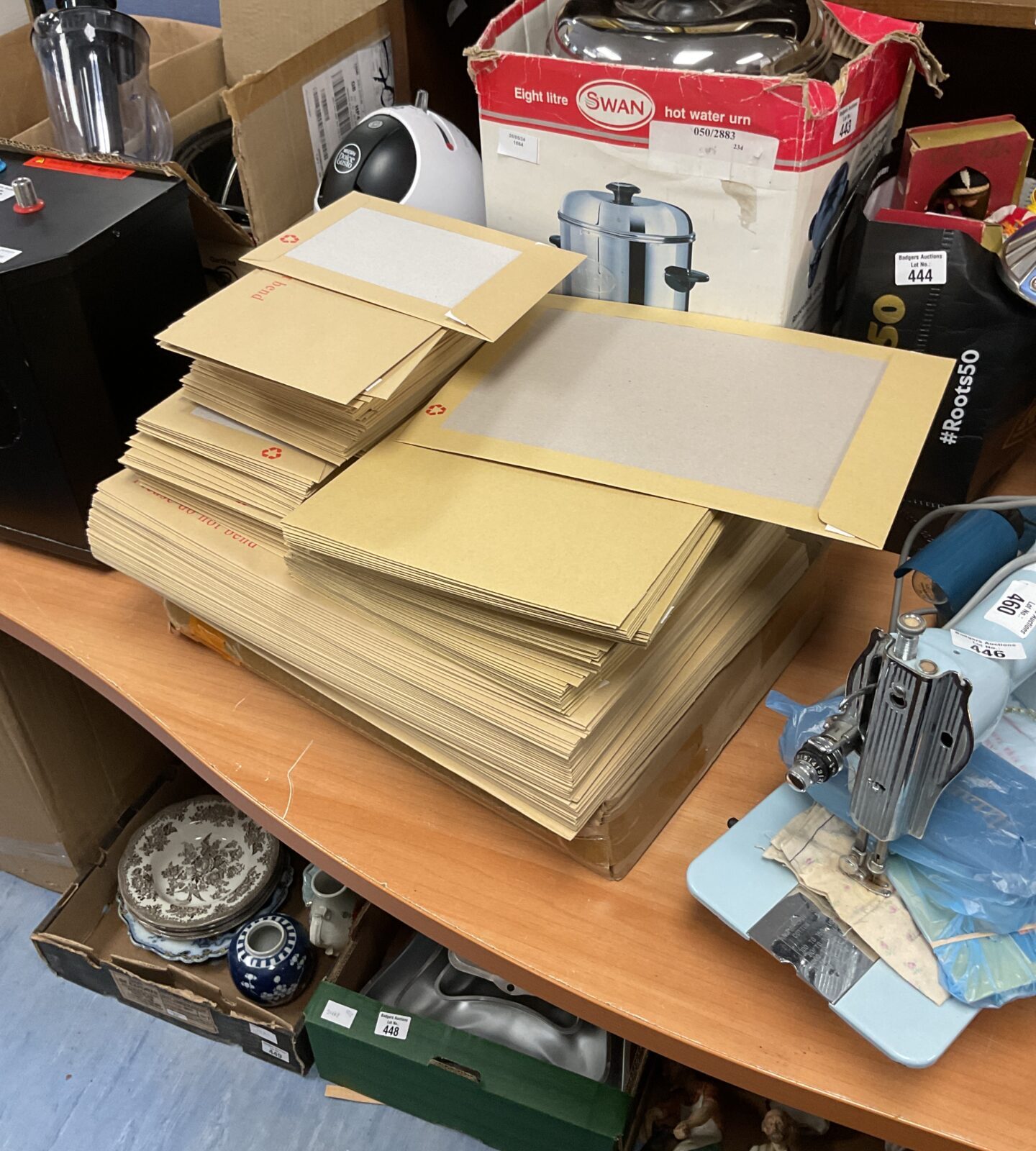 Quantity of board backed envelopes