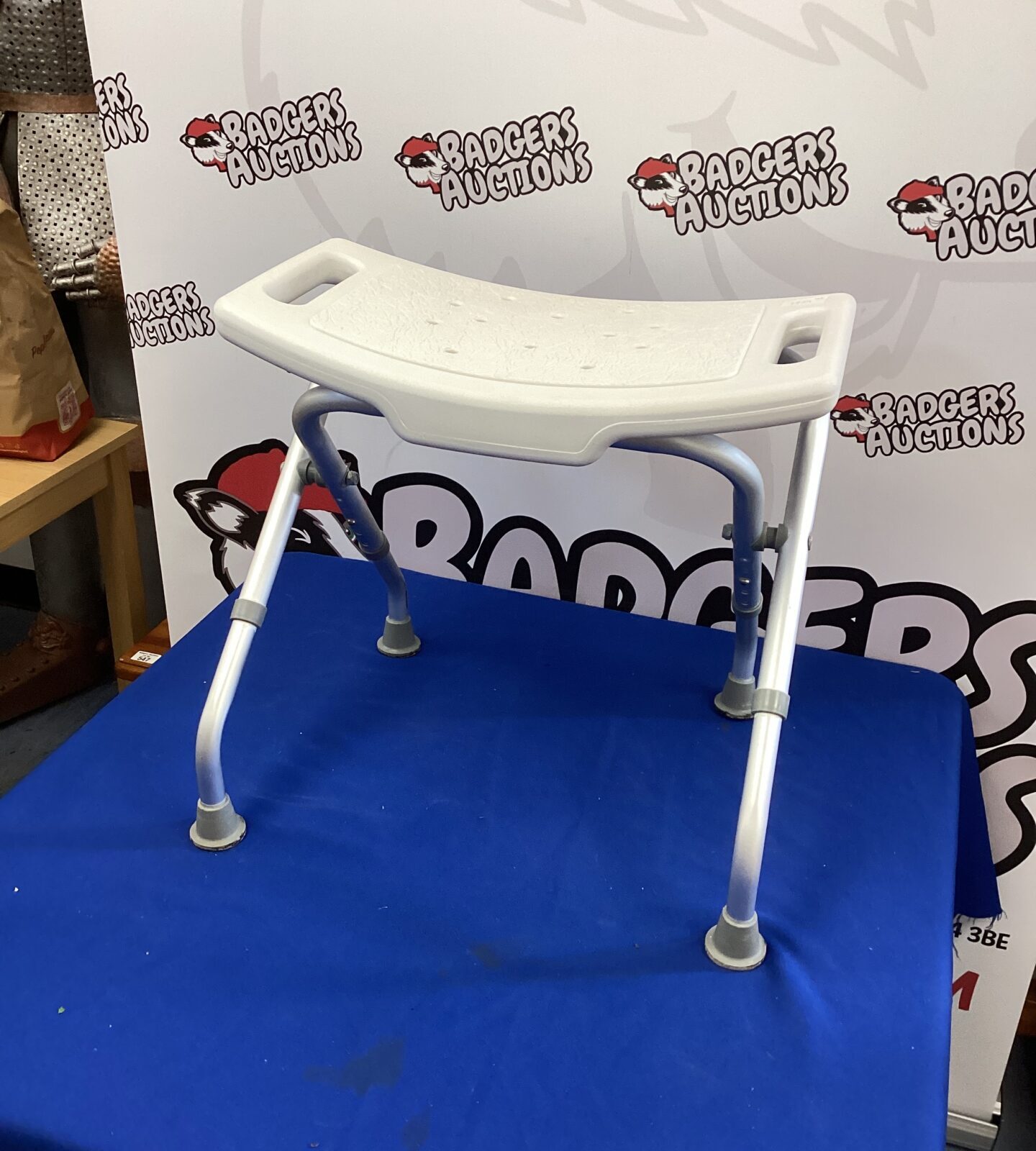 Folding Adjustable Shower Seat