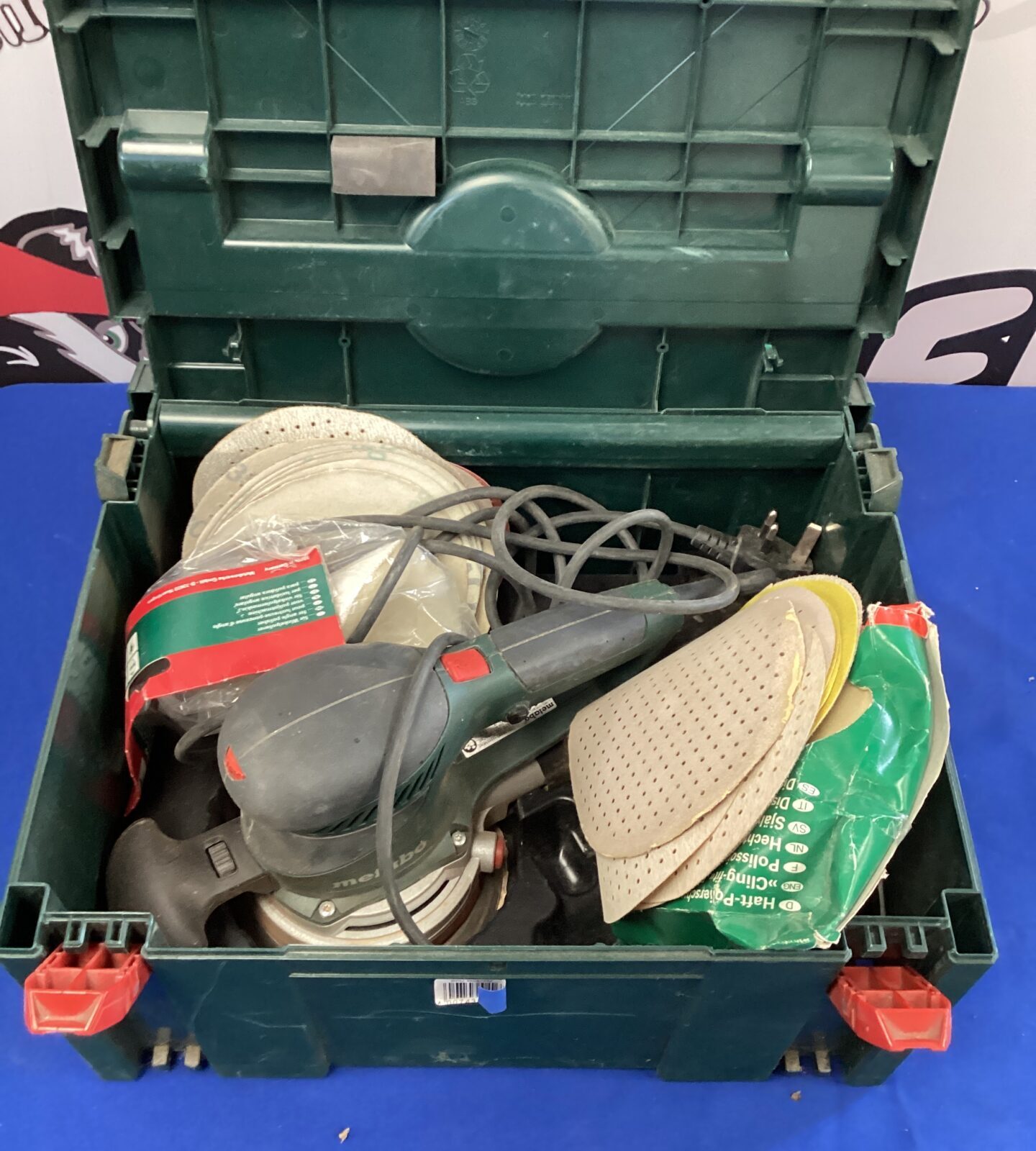 Metabo Rotary Sander with pads