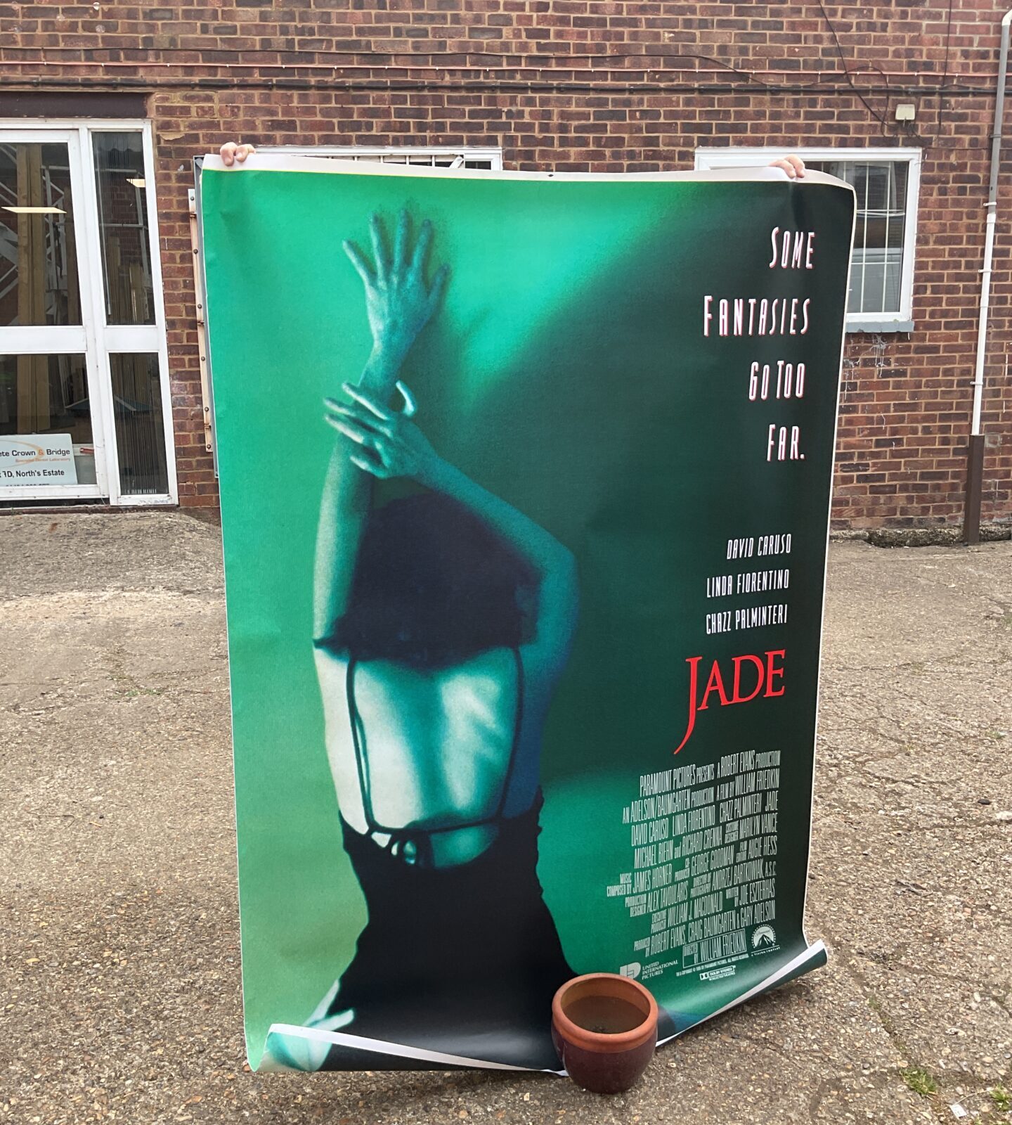 Two paramount jade cinema lobby posters