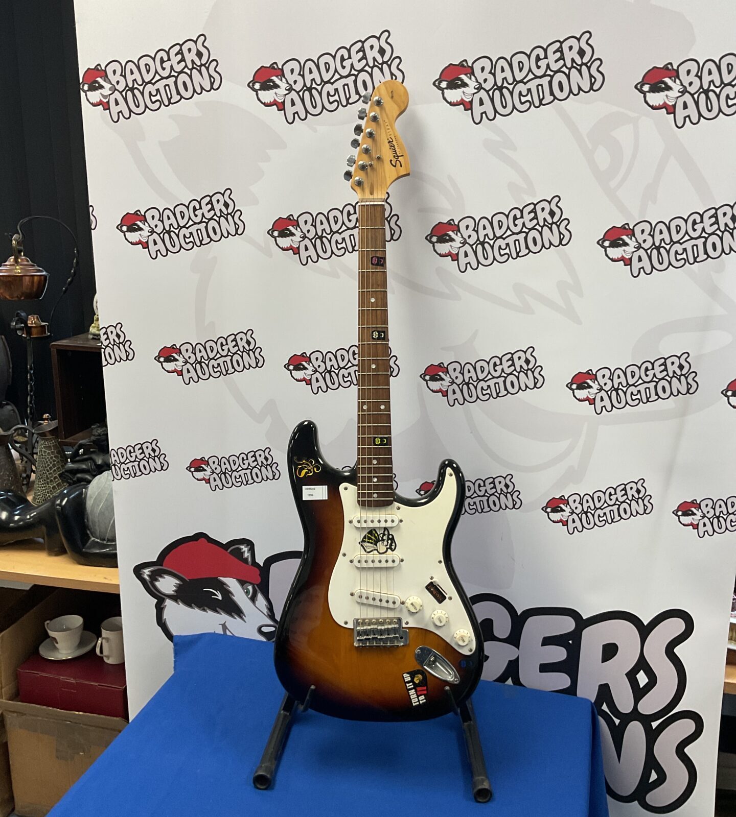 Fender squire strat electric guitar