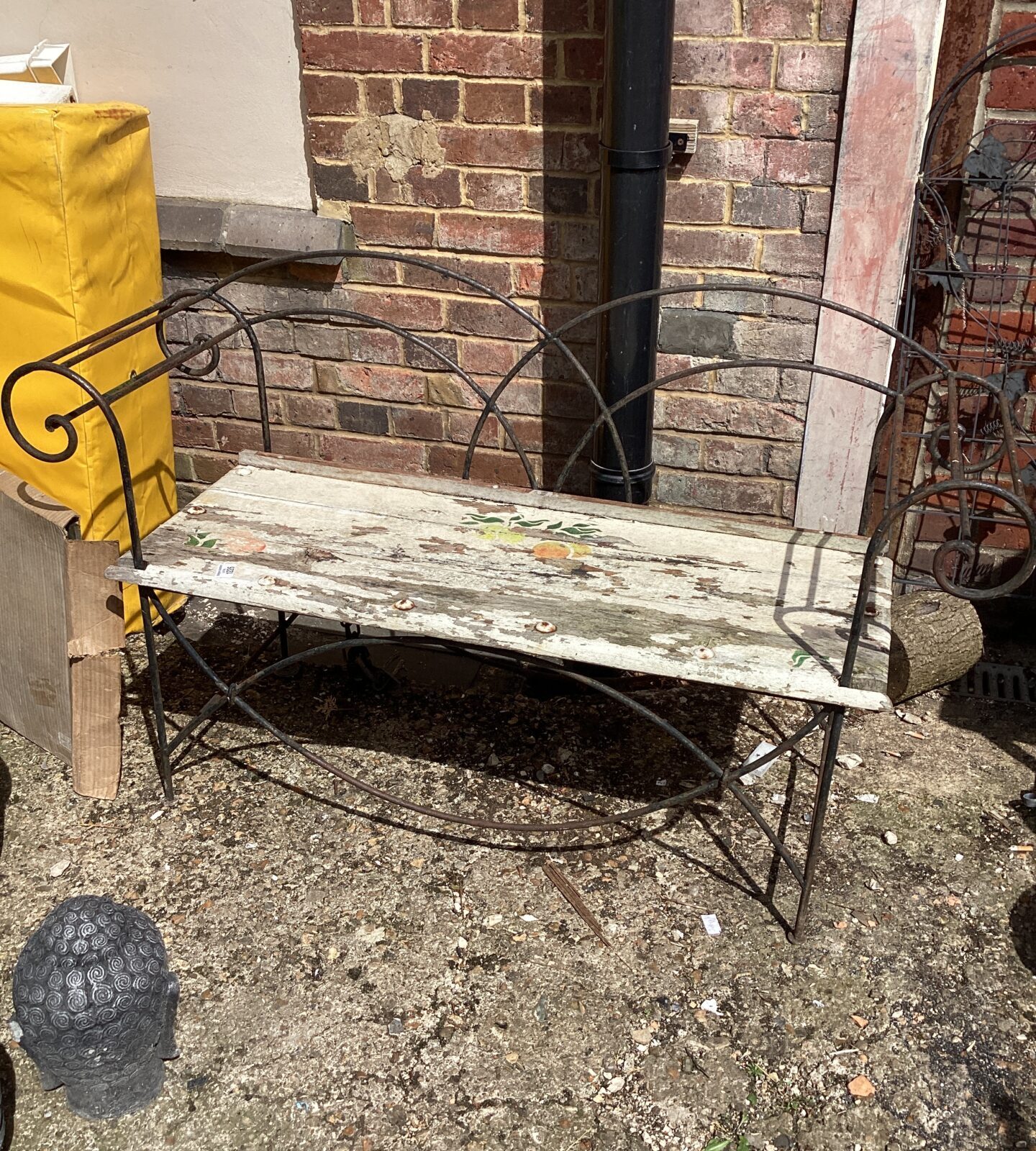 Metal Garden bench