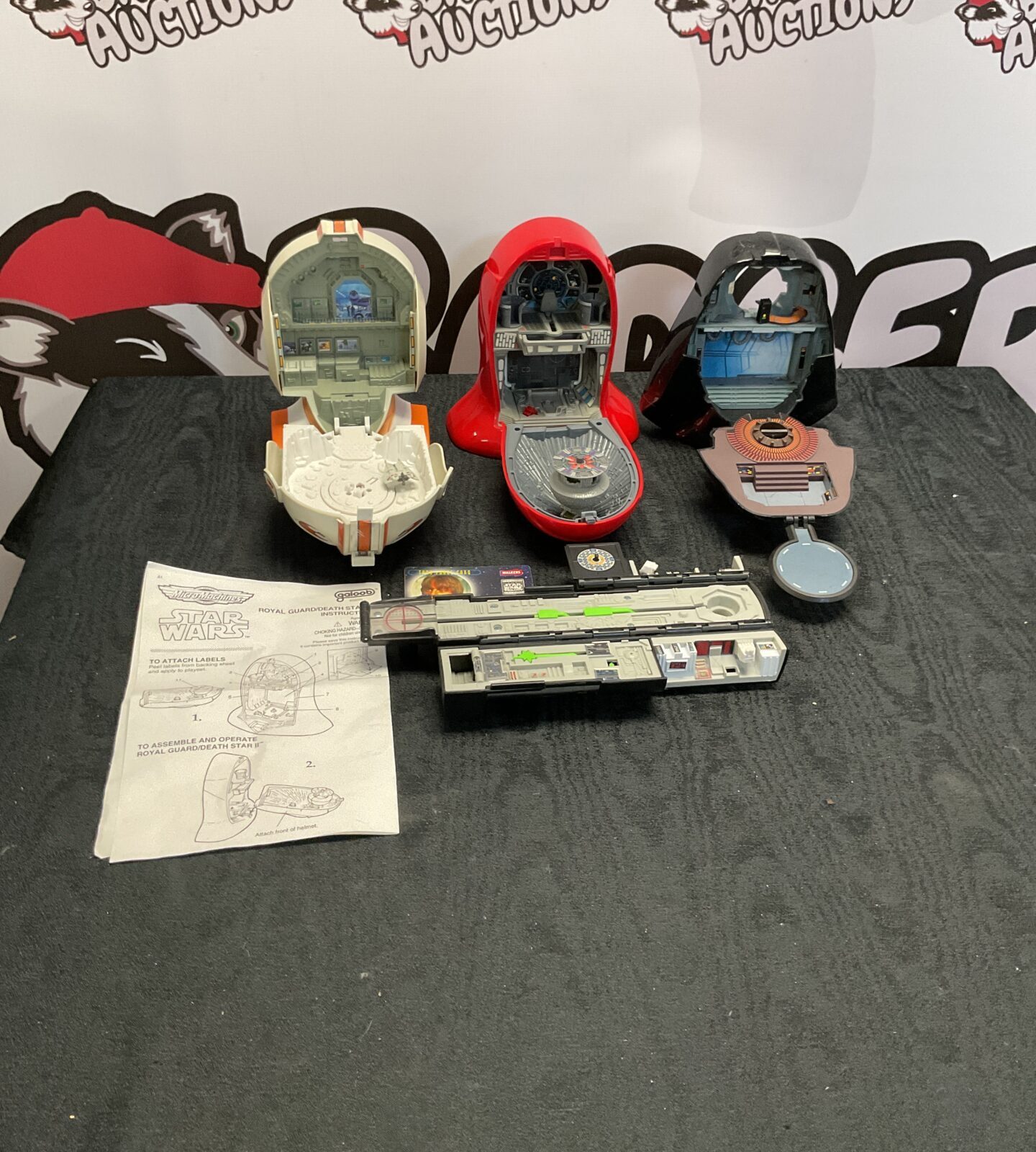 Selection of retro micromachine star wars playsets, accessories and figures - Image 4