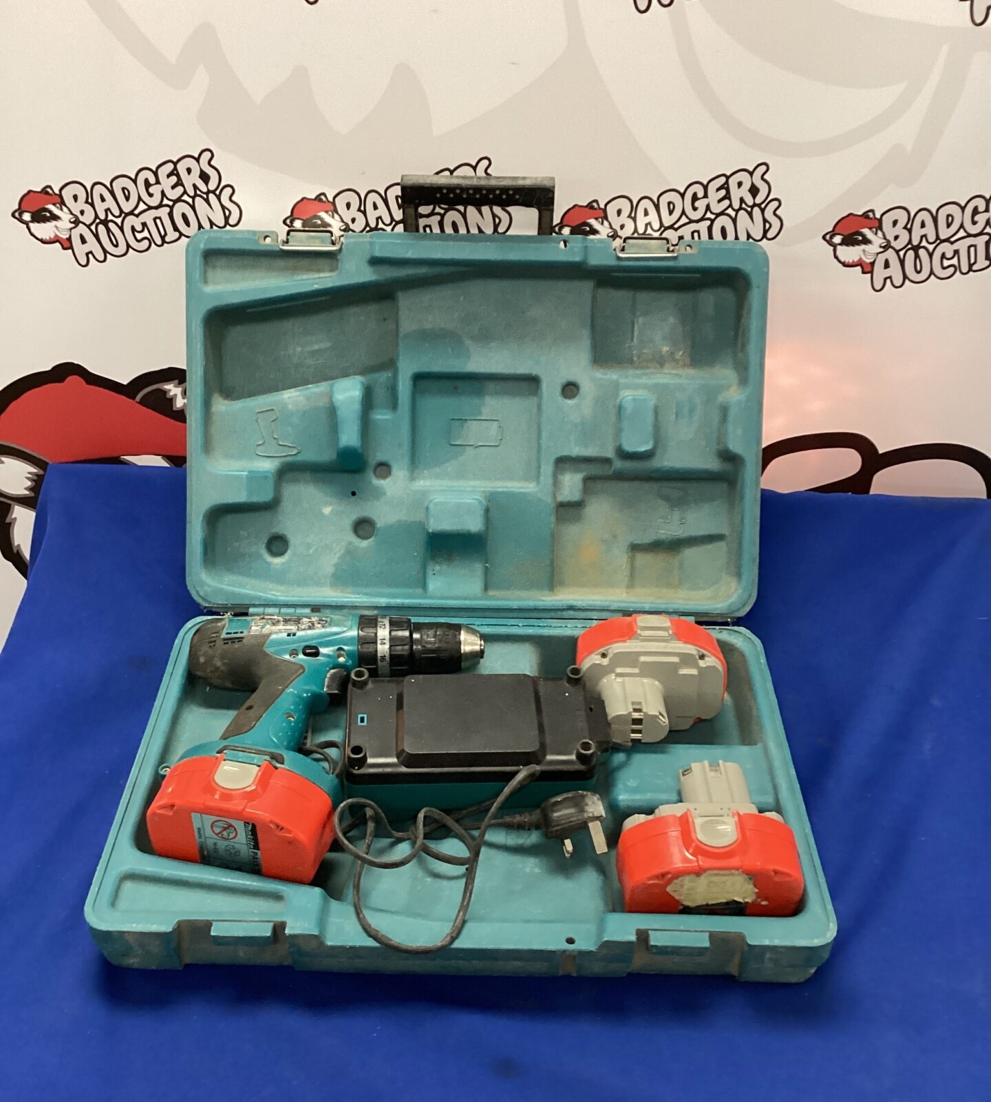 Makita Battery Drill in case tested and working