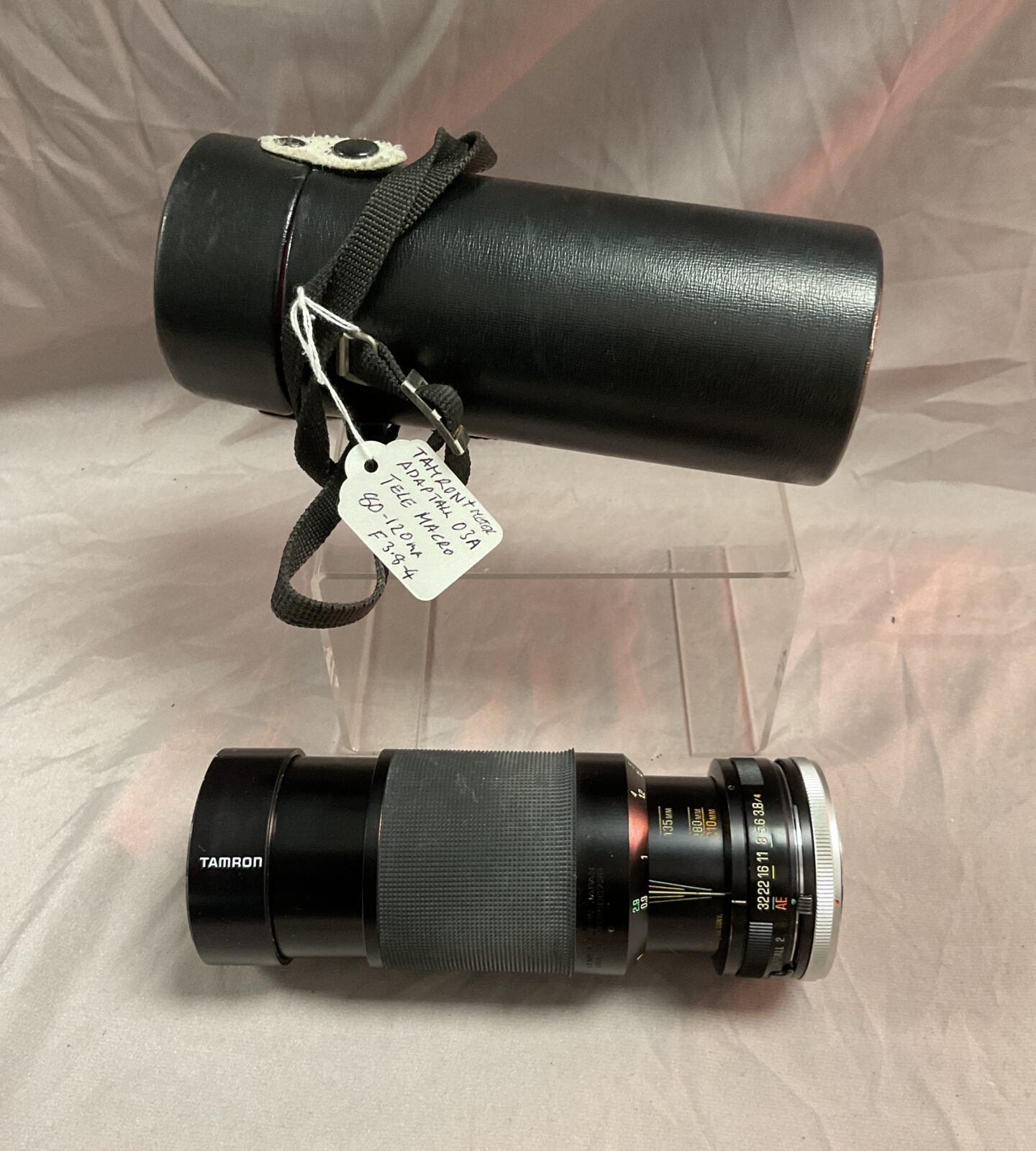 Tamron  Tele Macro 80-120 F3.8-4 lens with adapt all 03A Motor for canon