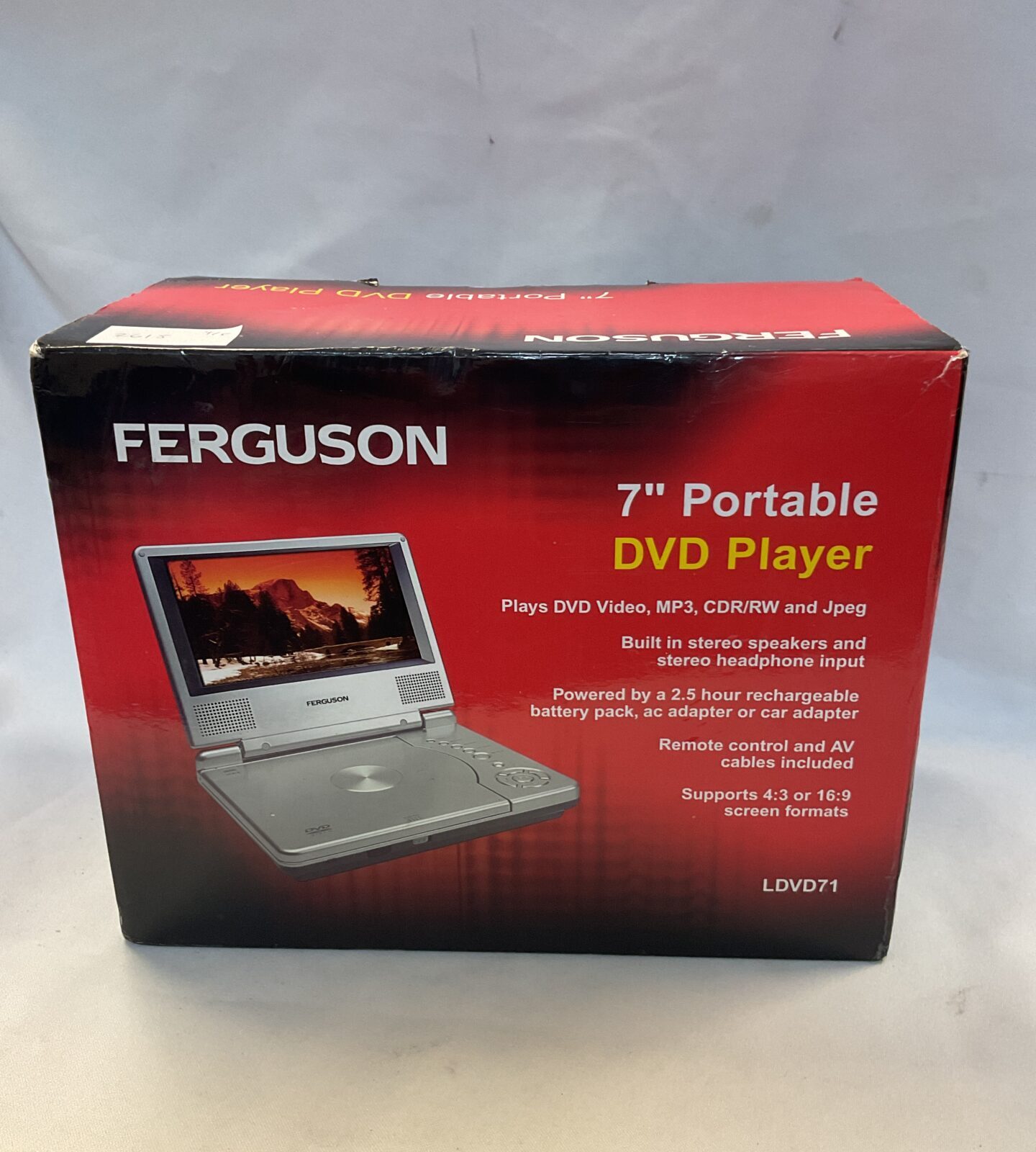 Ferguson 7” portable dvd player