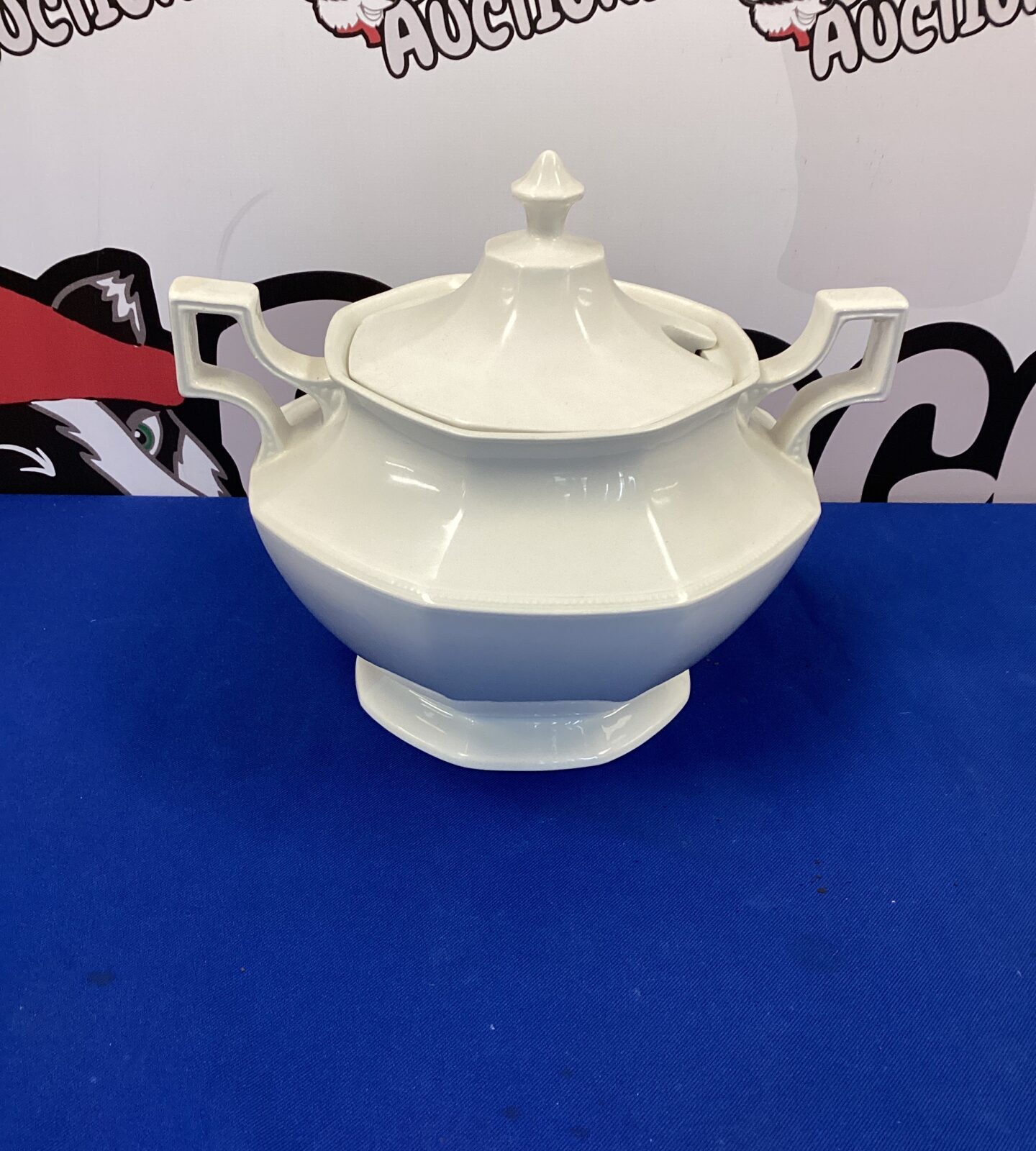English Porcelain Soup Tureen