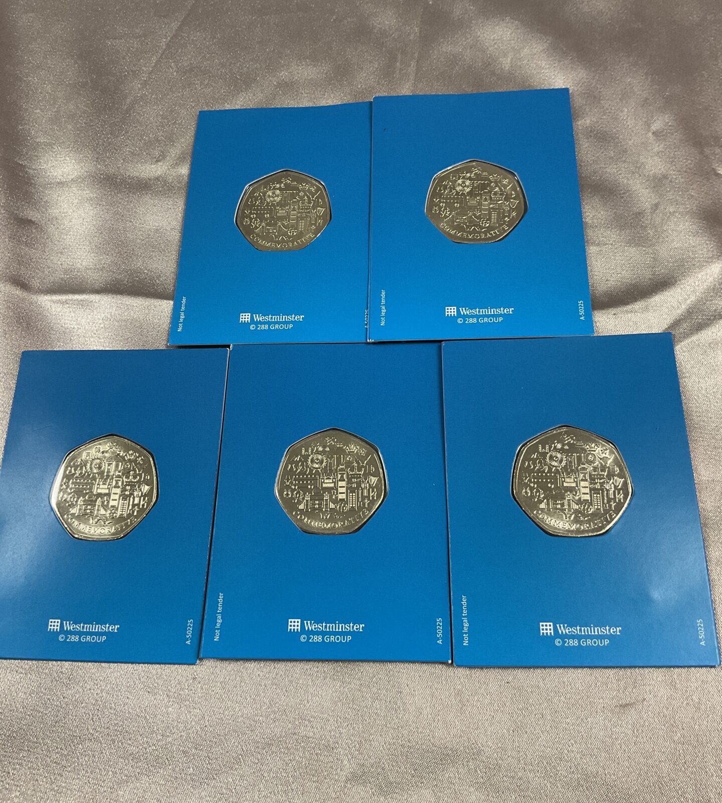 Five Westminster Collector edition Enamelled Bird Coins - Image 2