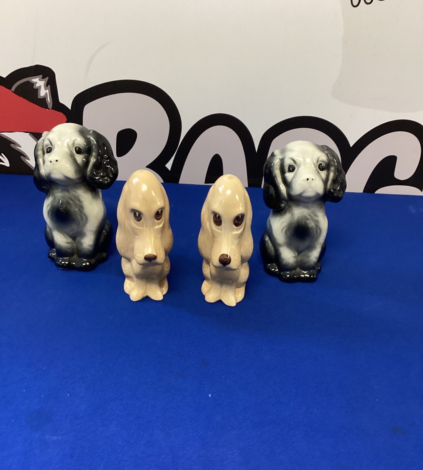Four Sylvac Dog Figurines