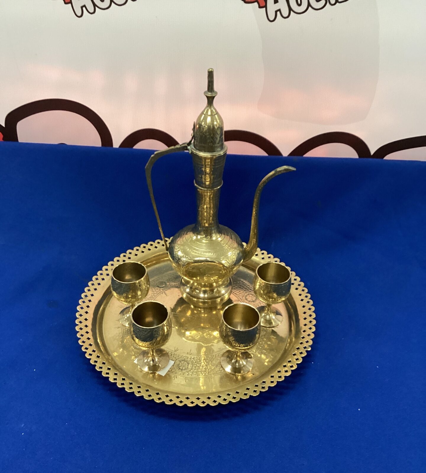 Moroccan Copper Coffee Set