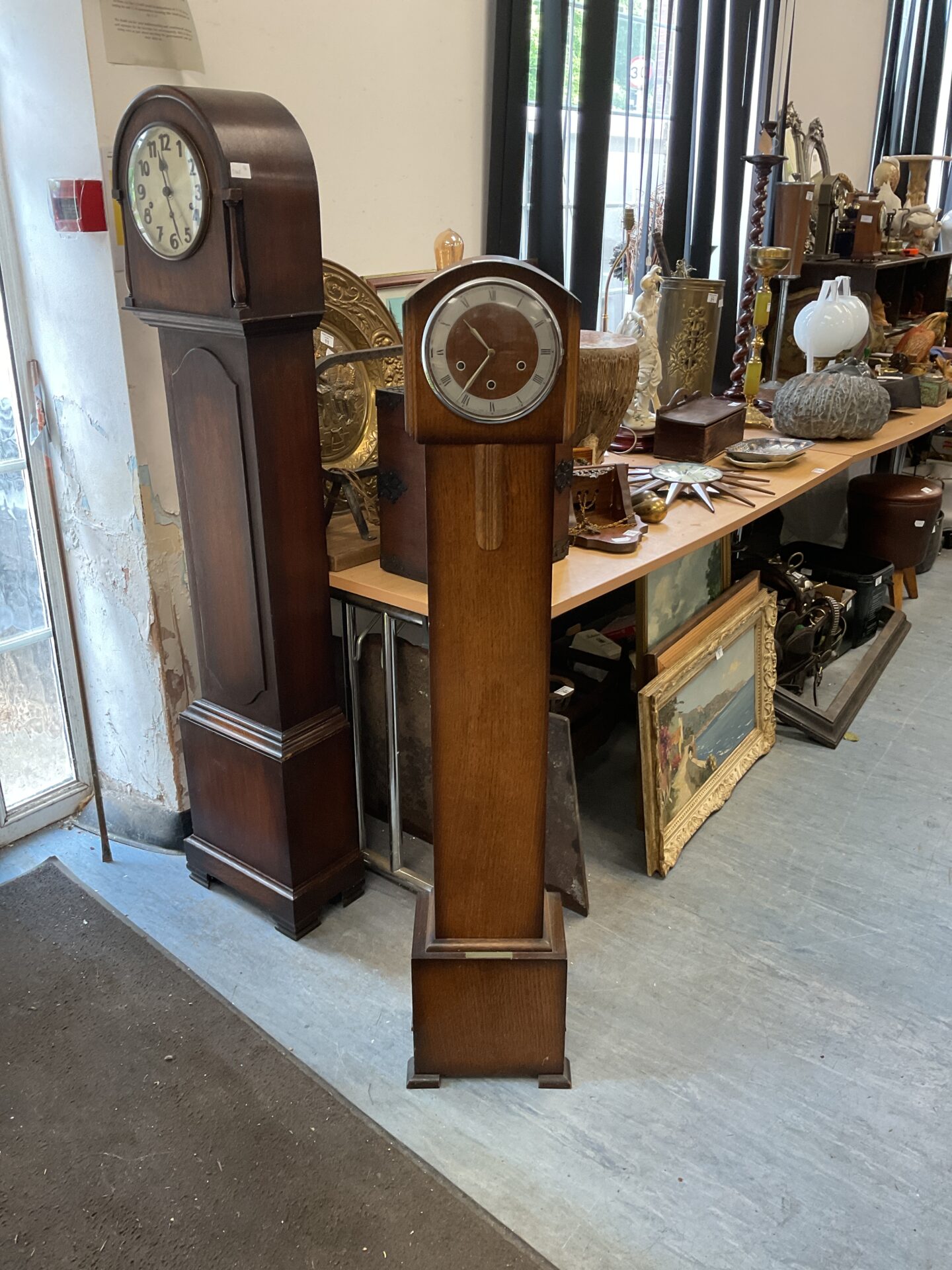 Vintage smith’s art deco granddaughter clock