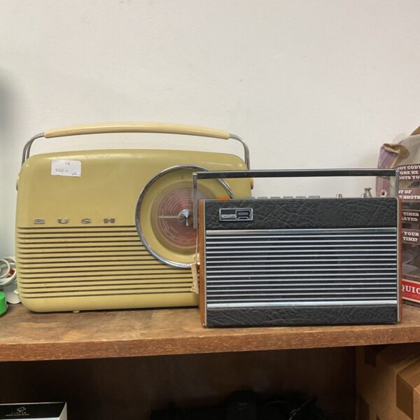 Two vintage radios inc bush & roberts rp26