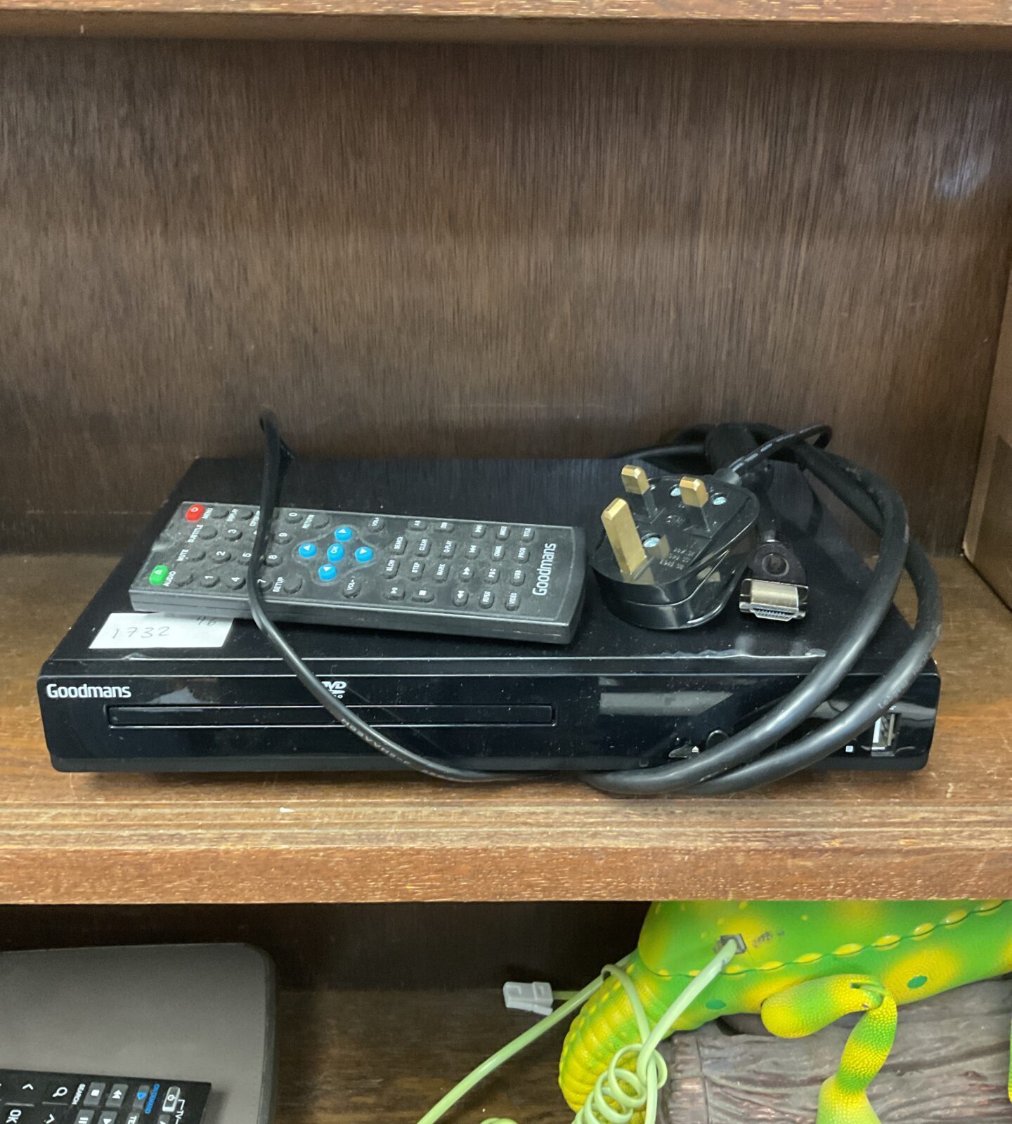 Goodmans dvd player with remote