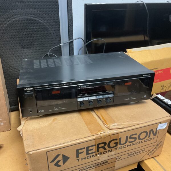 Denon drw-750 double stereo cassette deck