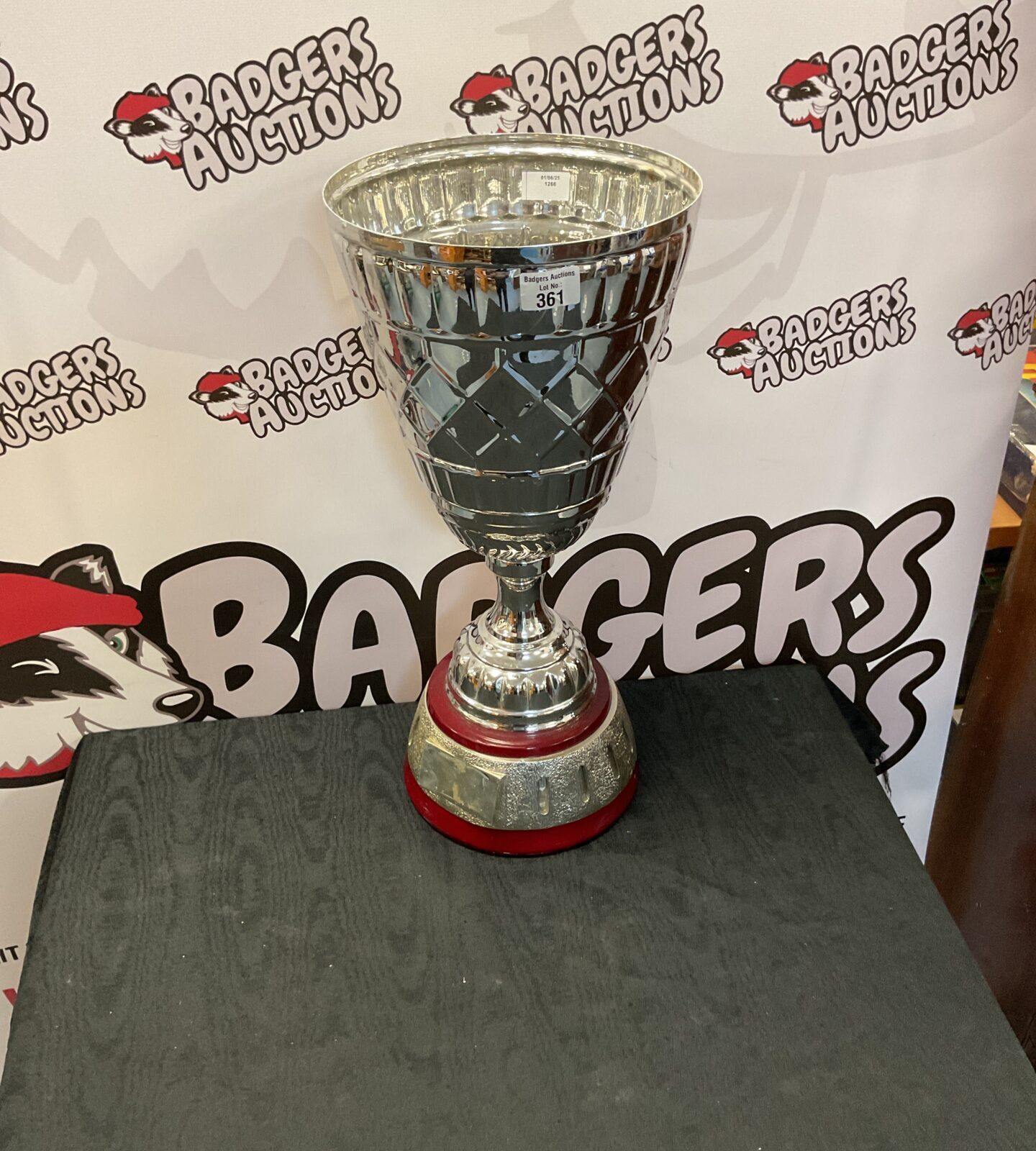 Large metal trophy