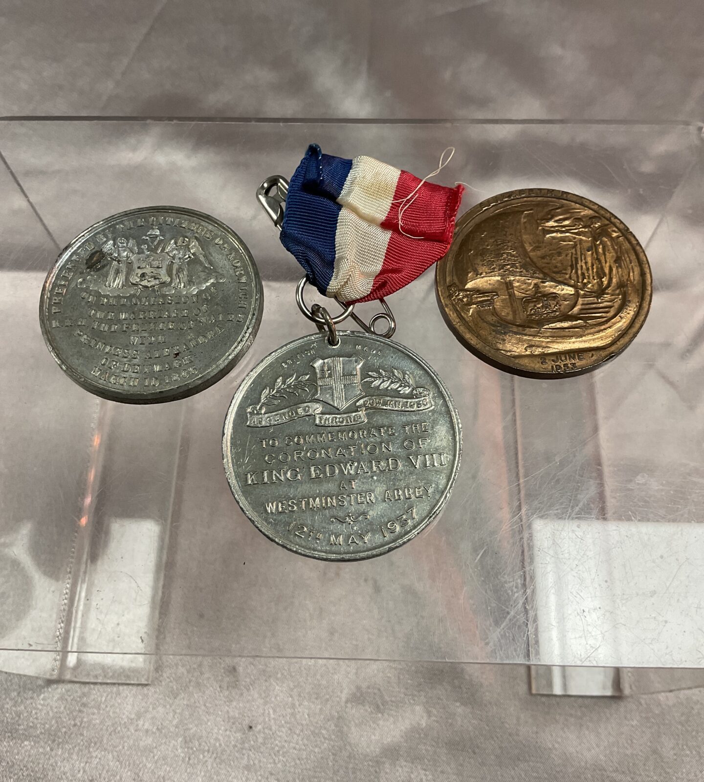 Three Royal commemorative medals