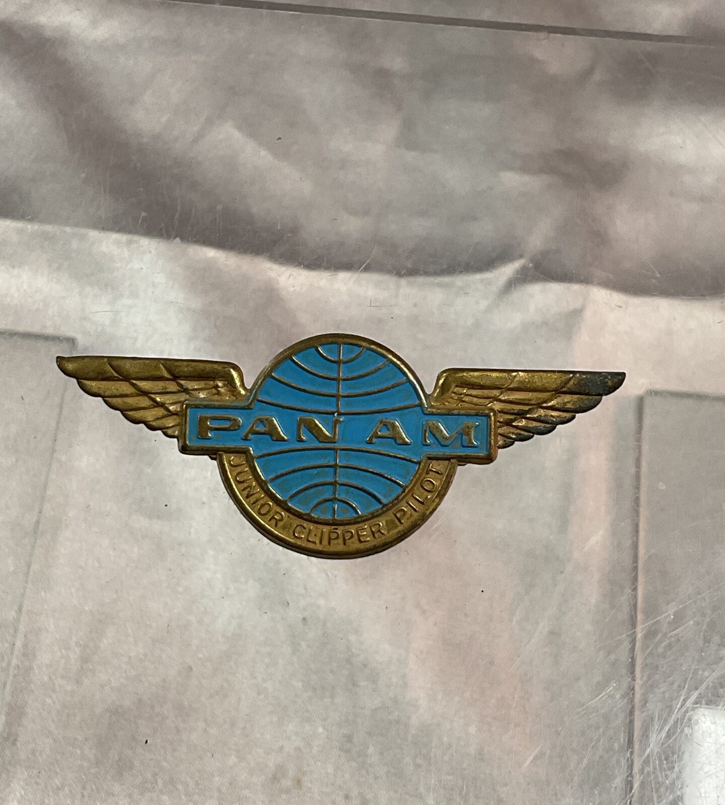 Vintage Pan Am Junior Clipper Pilot Pin Badge