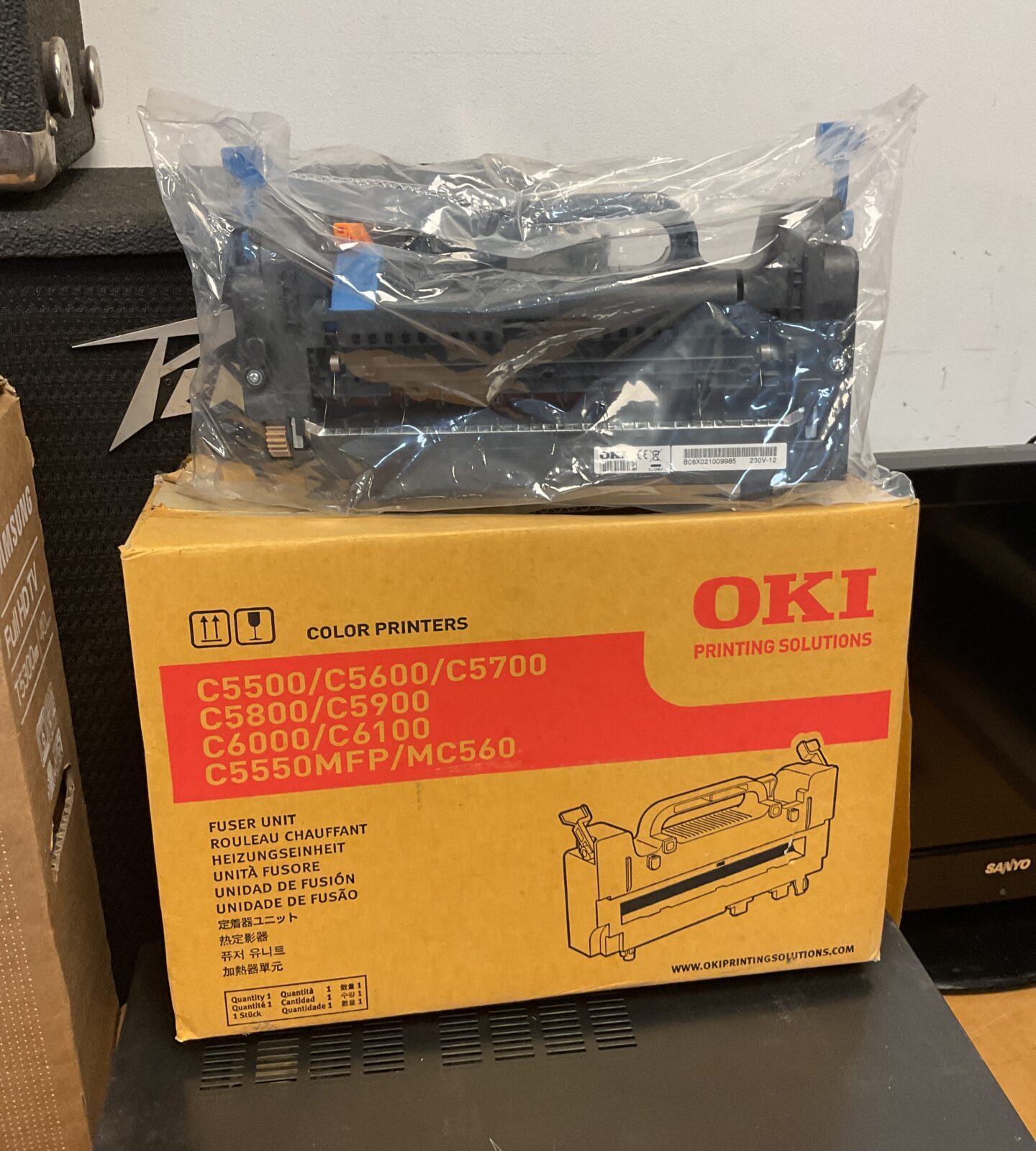 Oki colour printer cartridge