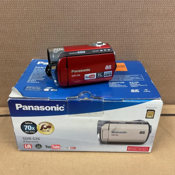 Panasonic sdr-s26 sd video camera