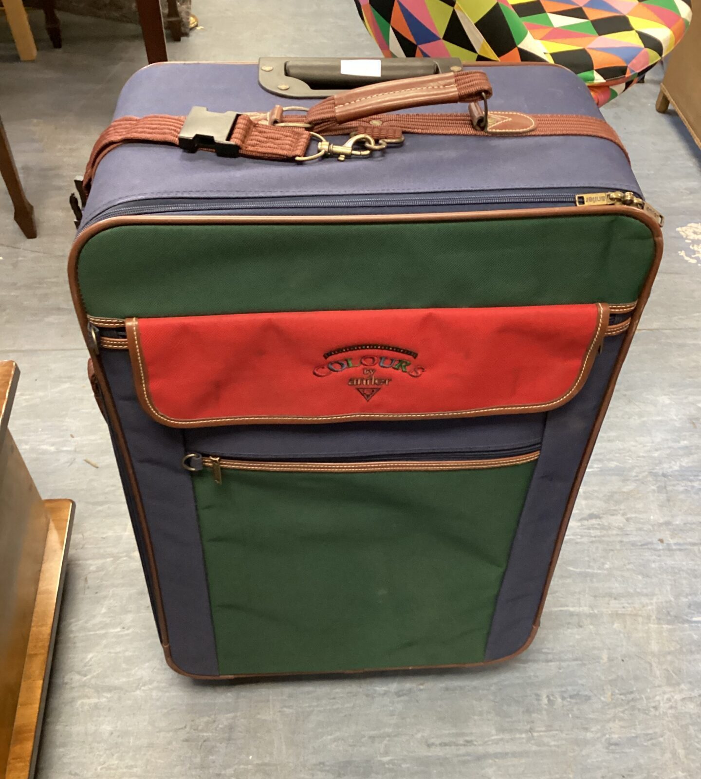 Colours by Antler suitcase with wheels & extendable handle